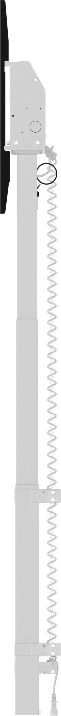 iiyama MD-WLIFT2031-W1 support d'écran plat pour bureau 2,67 m (105") Sol Blanc
