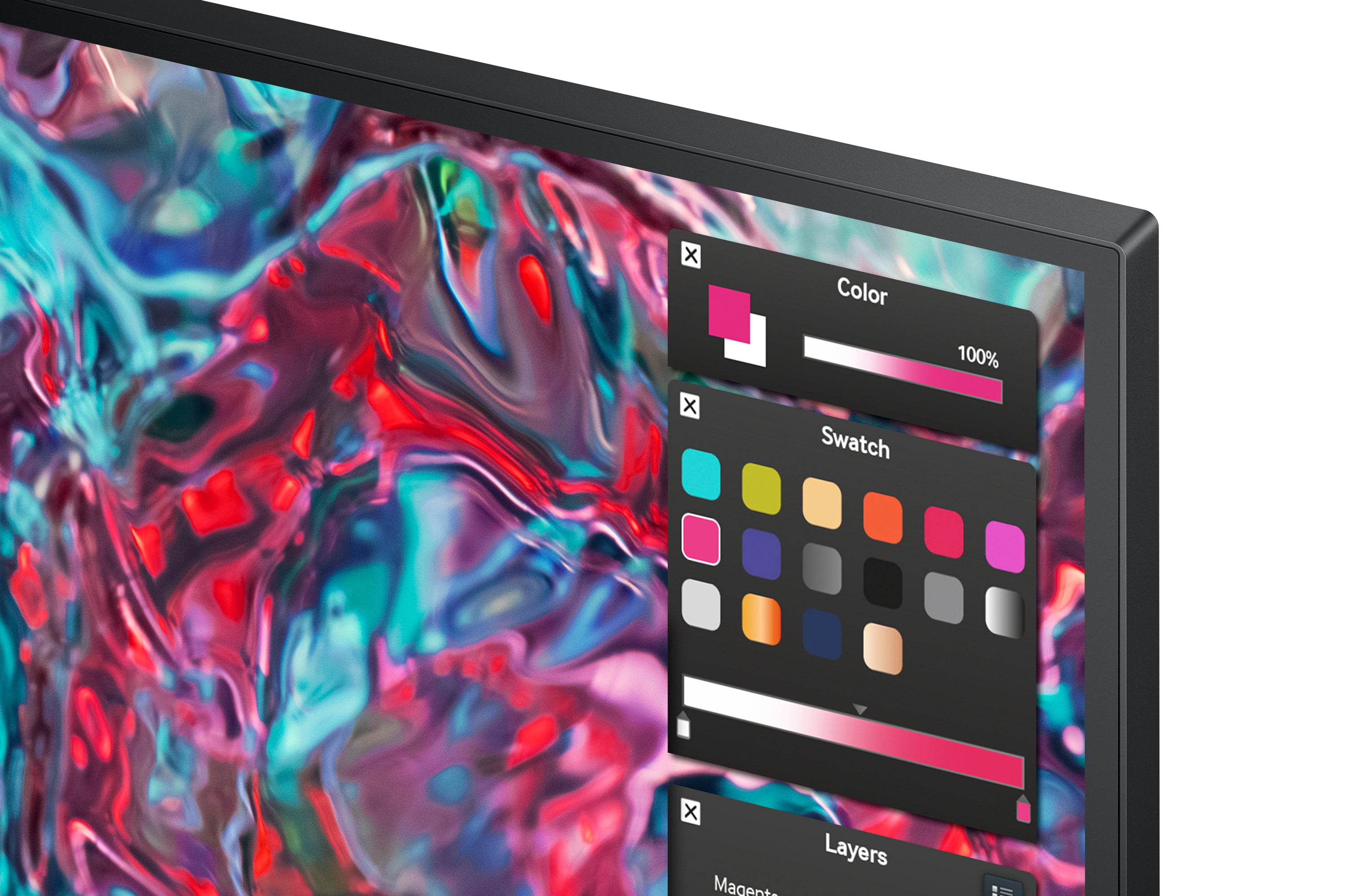 Samsung S80TB LED display 68,6 cm (27") 3840 x 2160 pixels 4K Ultra HD Noir