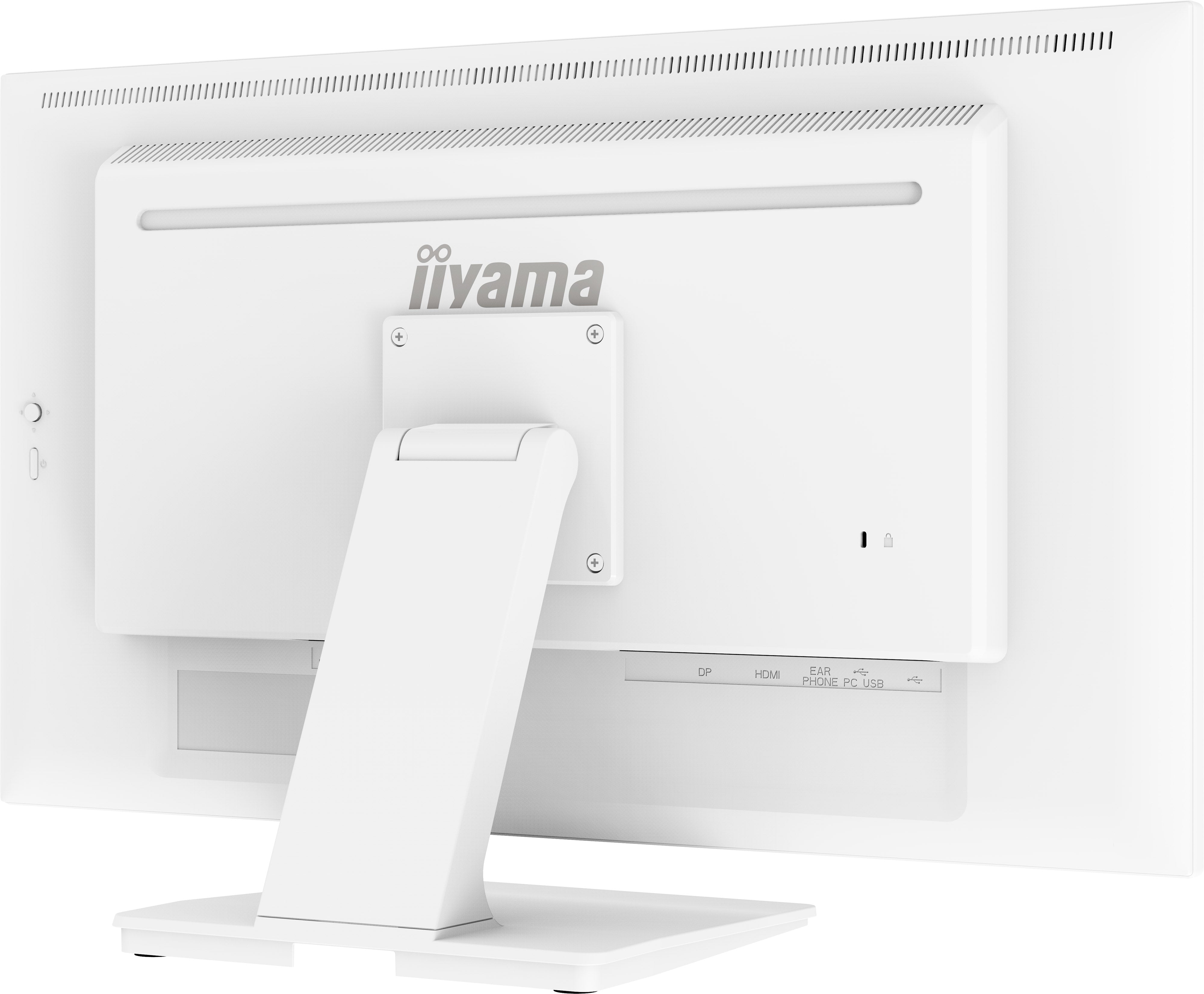 iiyama ProLite T2752MSC-W1 écran plat de PC 68,6 cm (27") 1920 x 1080 pixels Full HD LED Écran tactile Blanc