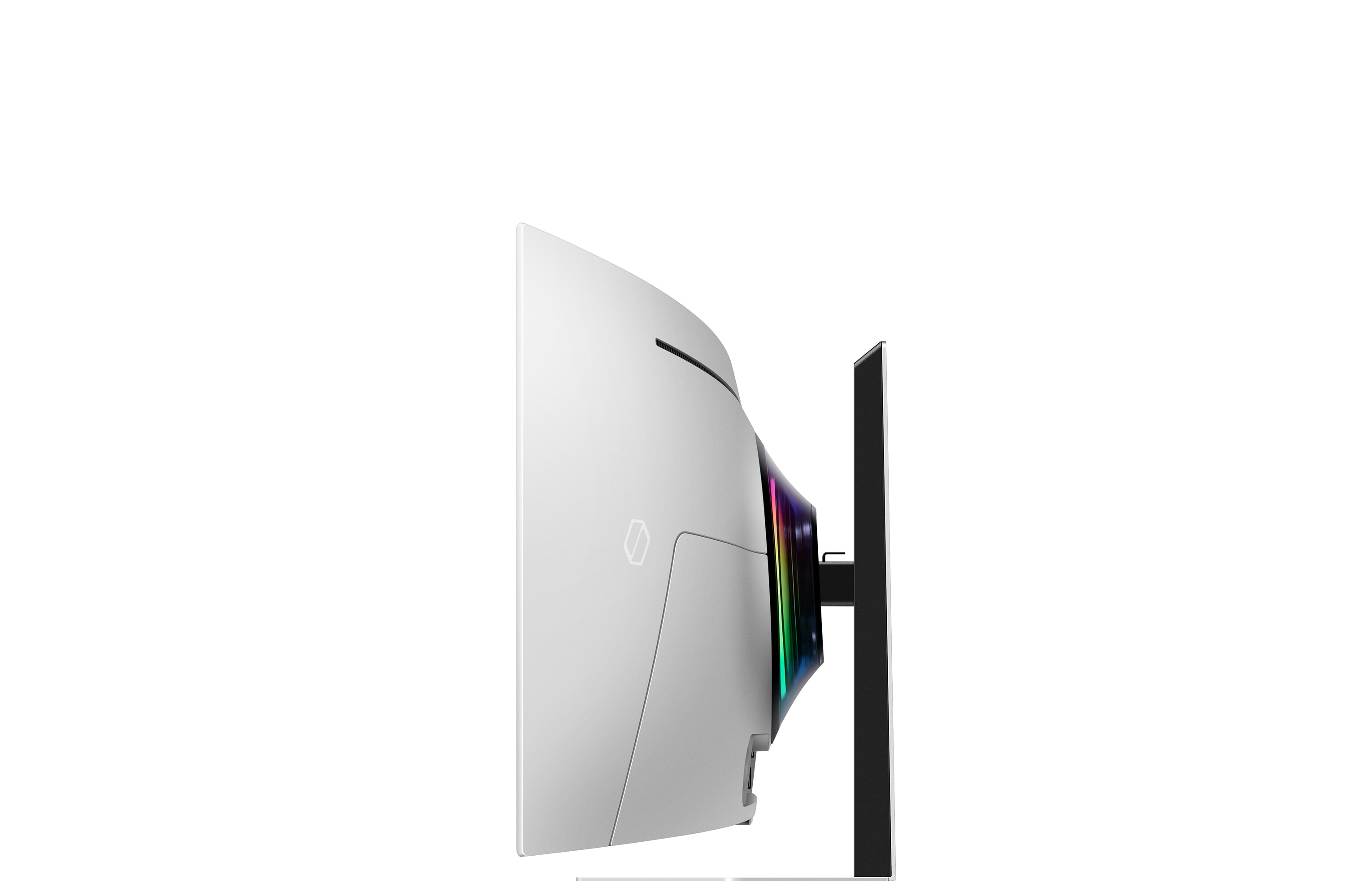 Samsung G95SC écran plat de PC 124,5 cm (49") 5120 x 1440 pixels Dual QHD OLED Argent
