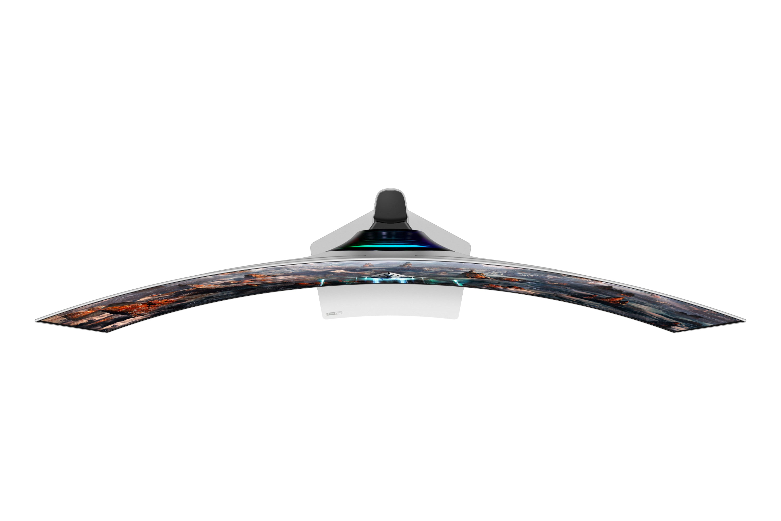 Samsung G93SC écran plat de PC 124,5 cm (49") 5120 x 1440 pixels Dual QHD OLED Argent