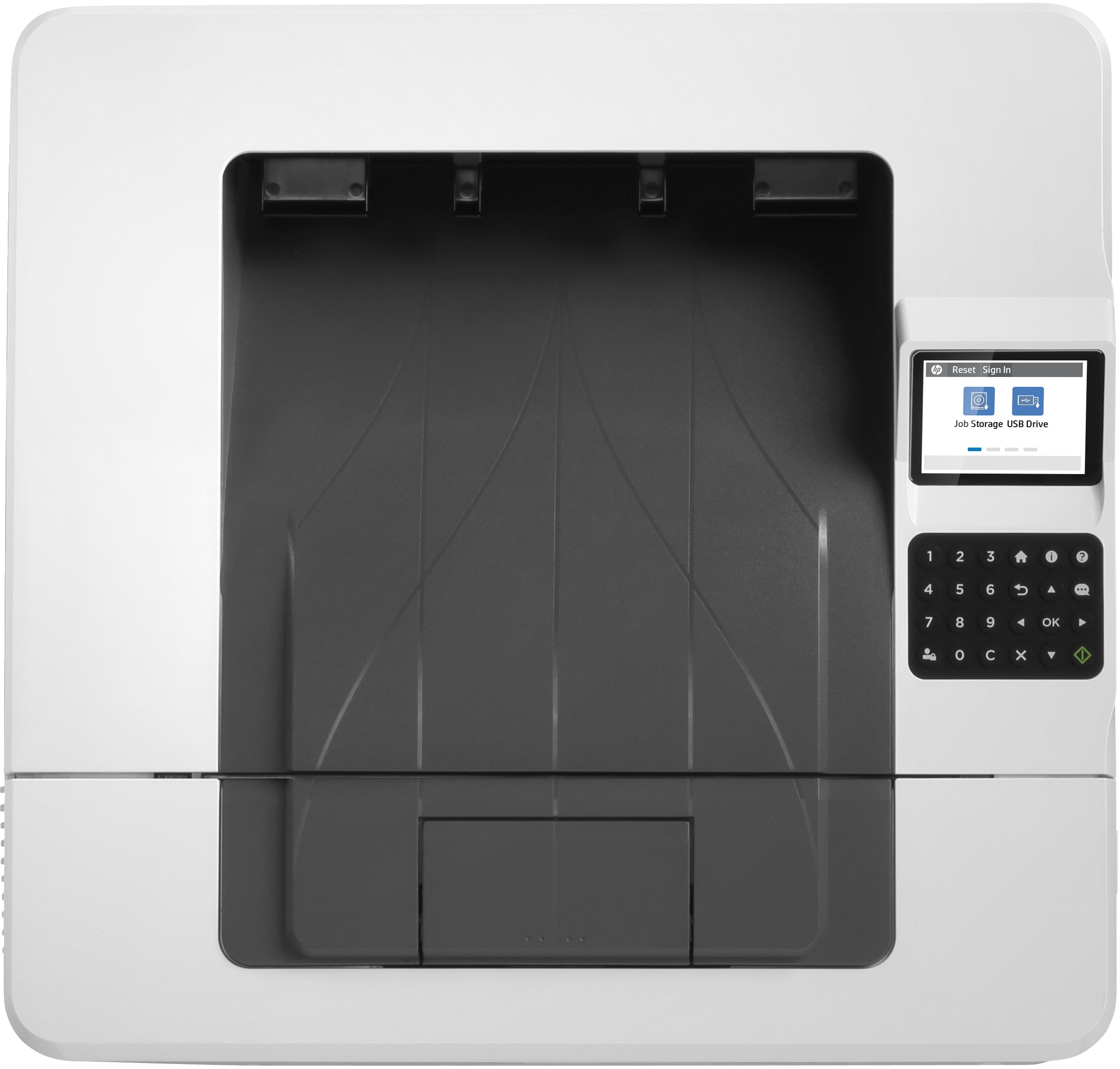 HP LaserJet Enterprise M406dn, Noir et blanc, Imprimante pour Entreprises, Imprimer, Taille compacte; Sécurité renforcée; Impression recto-verso; Éco-énergétique; Impression USB en façade