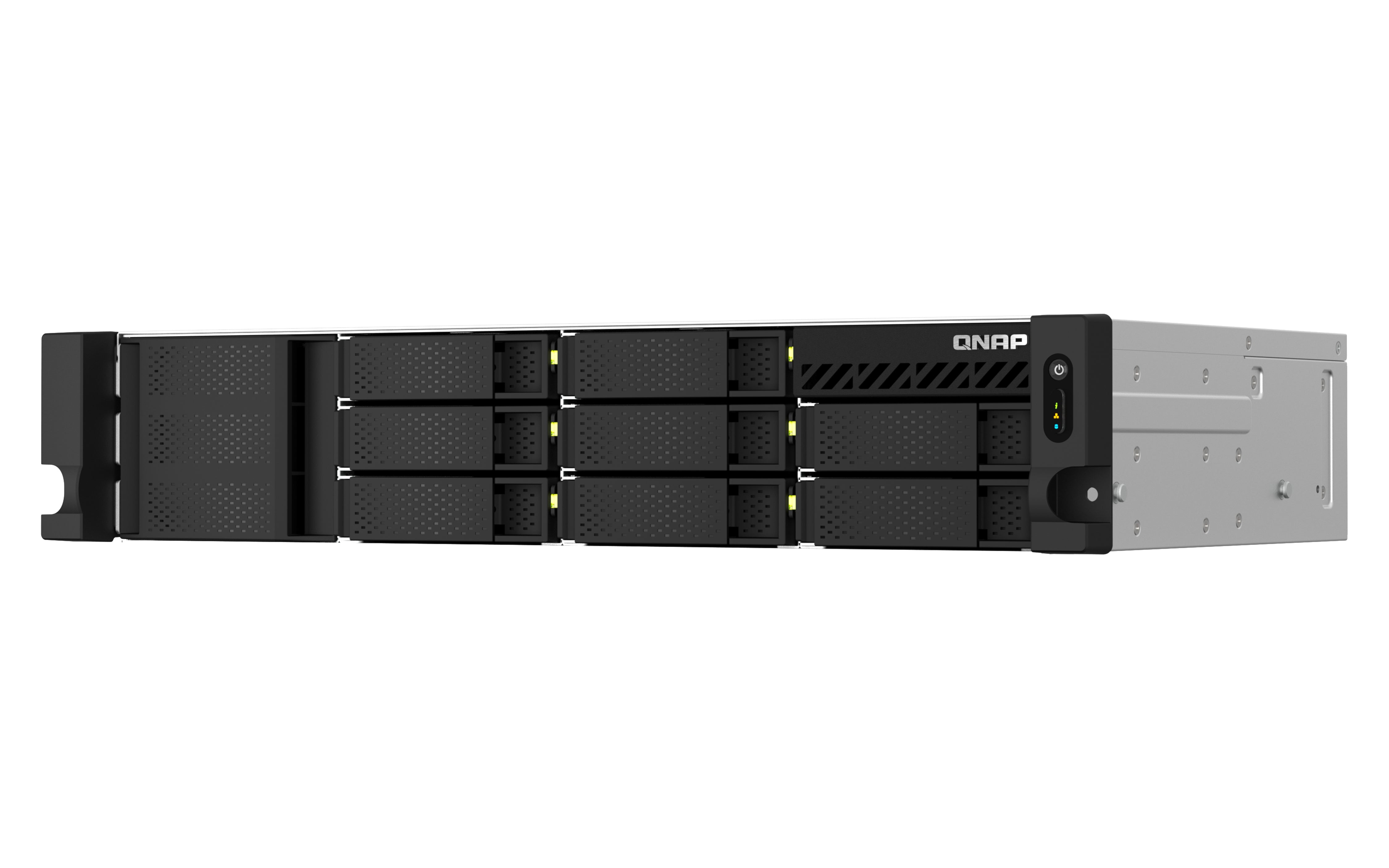 QNAP TS-864EU-RP-8G serveur de stockage NAS Rack (2 U) Intel® Celeron® N5095 8 Go DDR4 0 To QNAP Turbo System Noir