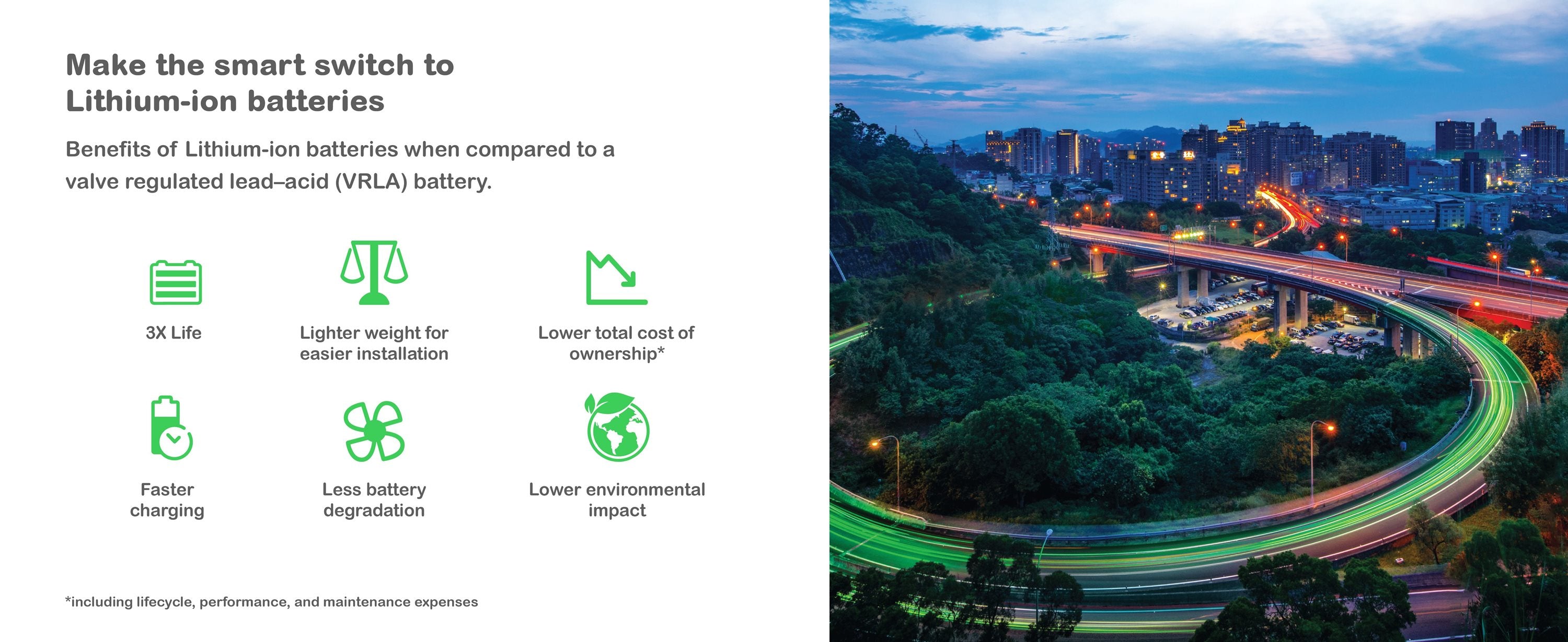 APC Smart-UPS Li-ion SCL500RMI1UC - 4x C13, faible profondeur, montage en rack/tour/mur, SmartConnect, 500 VA