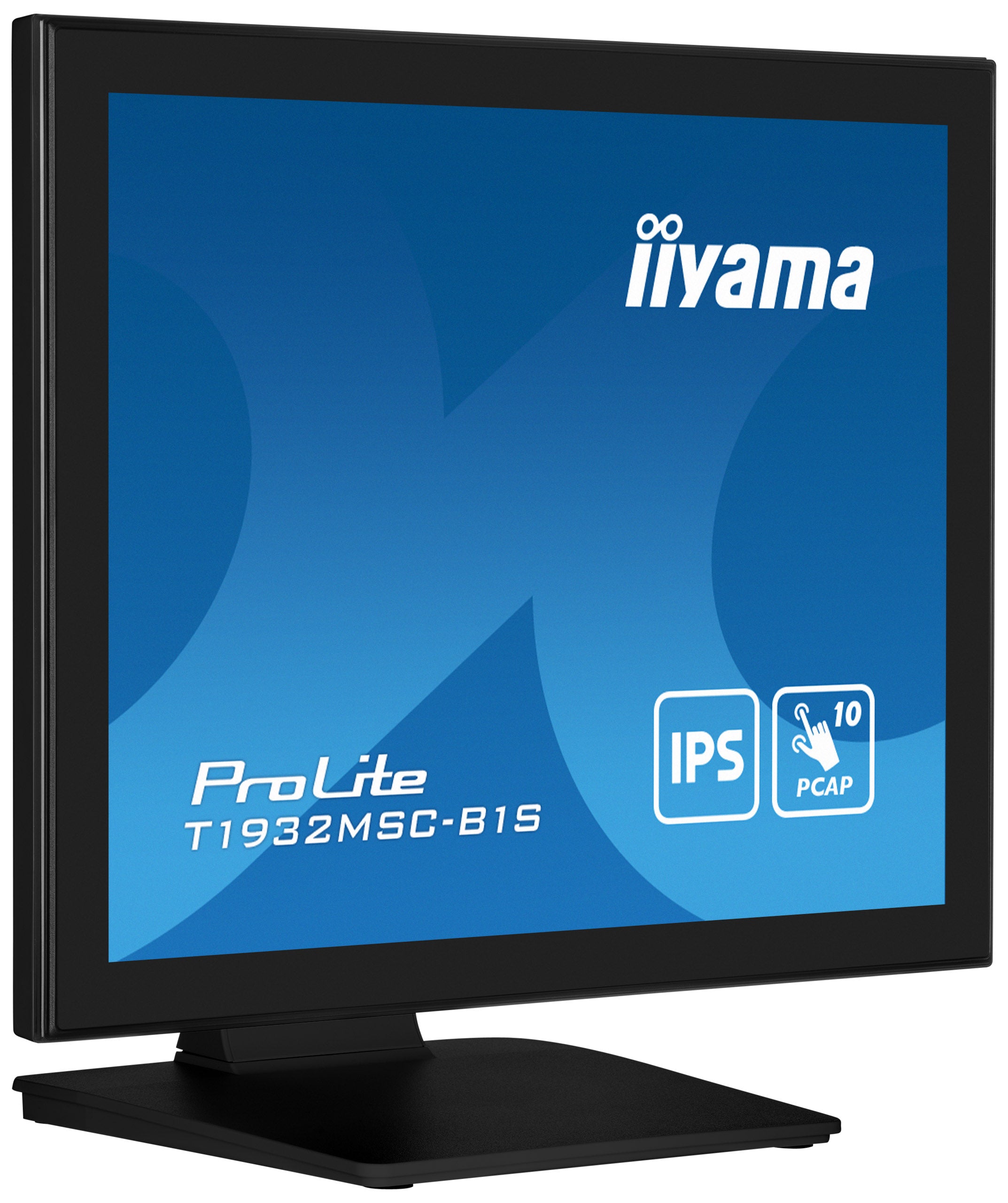 iiyama ProLite T1932MSC-B1S écran plat de PC 48,3 cm (19") 1280 x 1024 pixels Full HD LED Écran tactile Dessus de table Noir