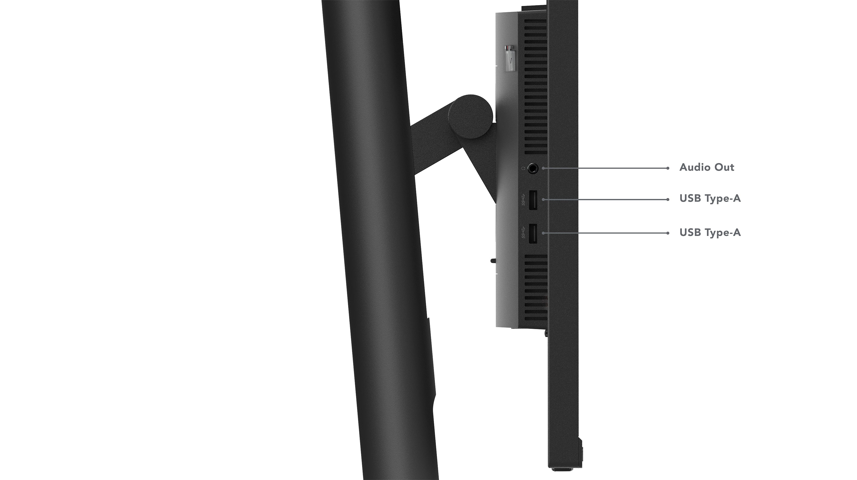 Lenovo ThinkVision T27i-30 LED display 68,6 cm (27") 1920 x 1080 pixels Full HD Noir