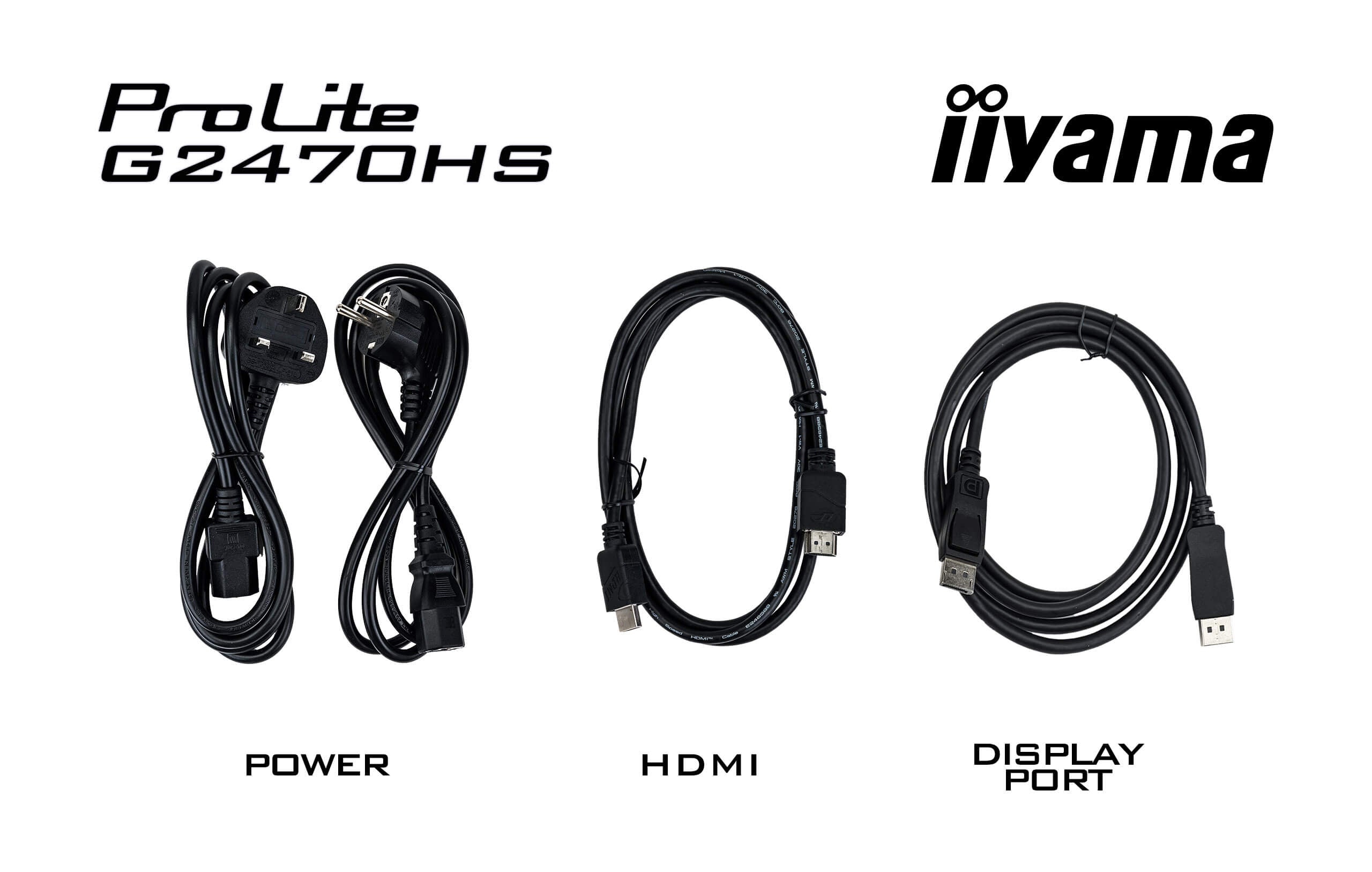 iiyama G-MASTER G2470HS-B1 écran plat de PC 60,5 cm (23.8") 1920 x 1080 pixels Full HD LCD Noir