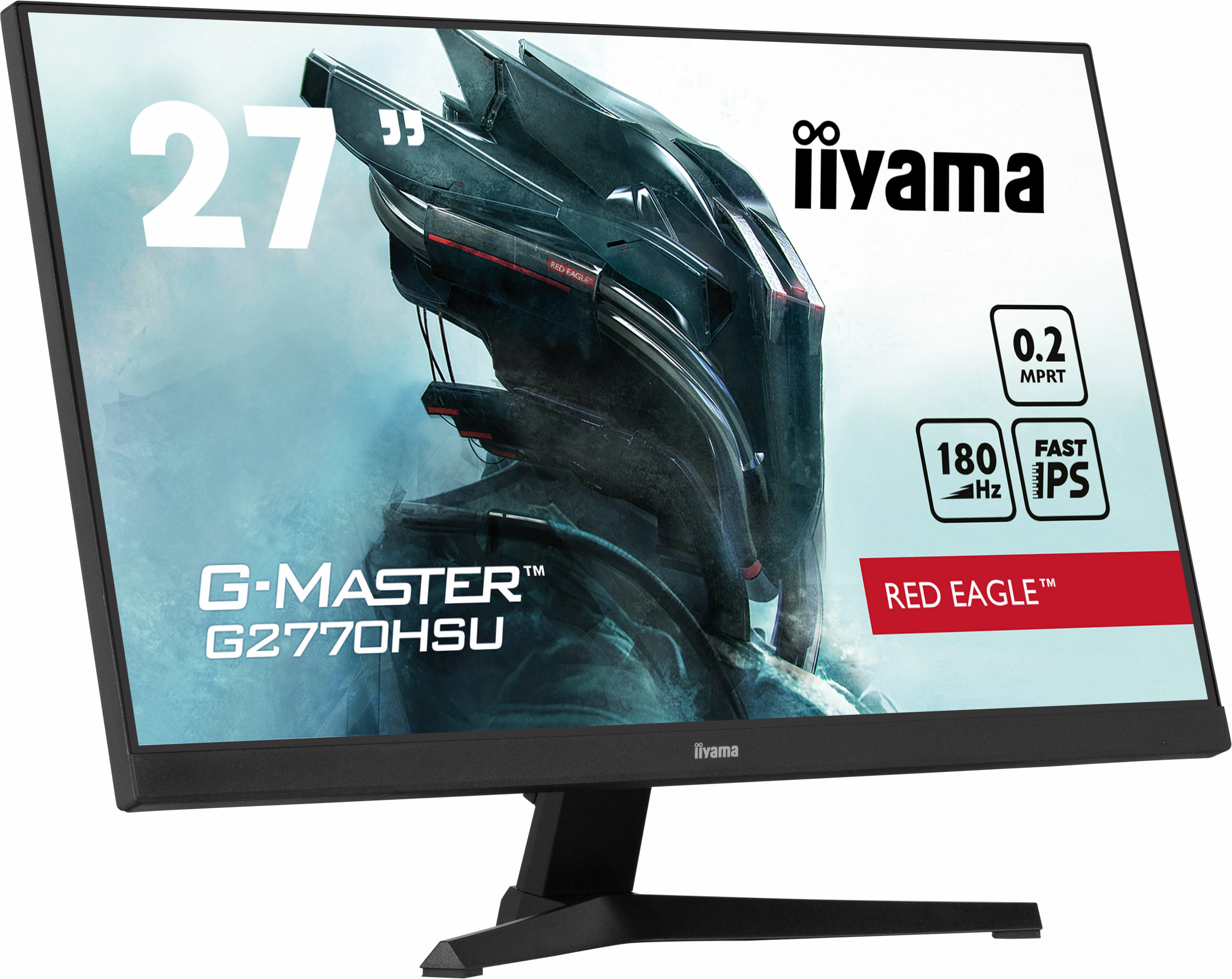 iiyama G-MASTER G2770HSU-B6 écran plat de PC 68,6 cm (27") 1920 x 1080 pixels Full HD LCD Noir