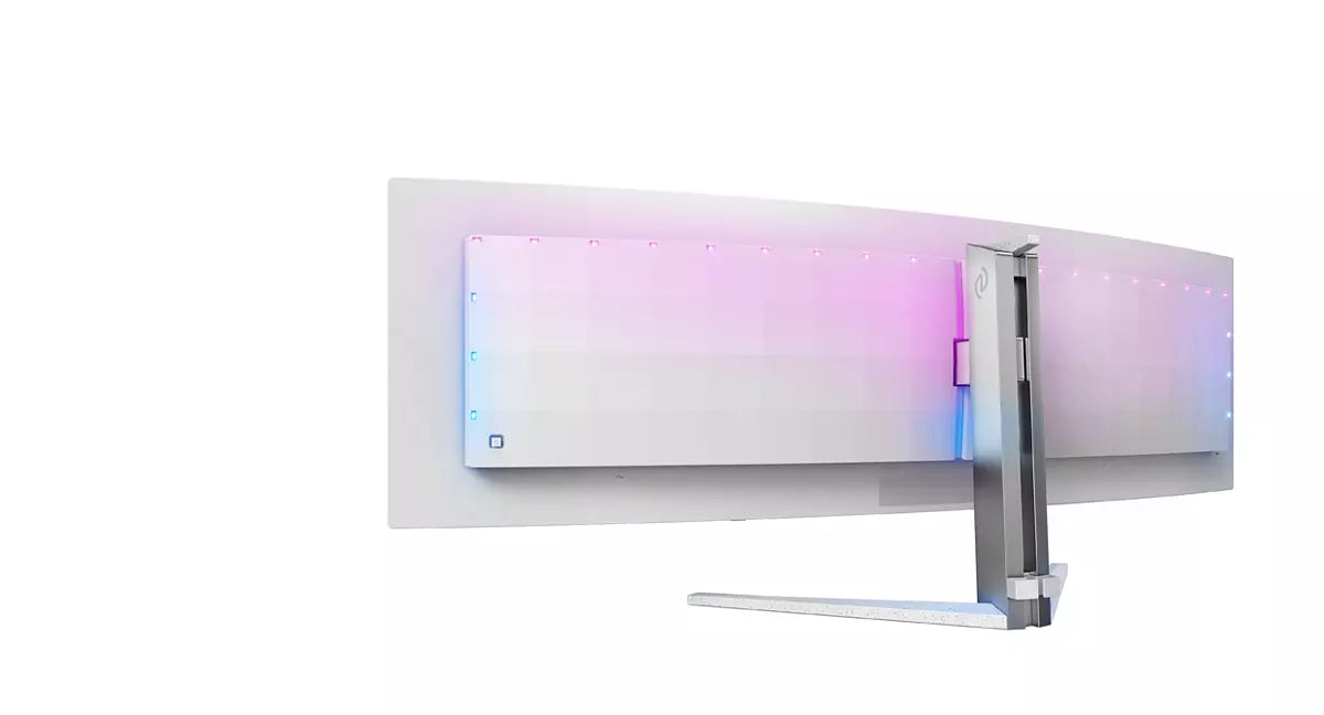 Philips Evnia 8000 49M2C8900/00 écran plat de PC 124,2 cm (48.9") 5120 x 1440 pixels Dual QHD QD-OLED Blanc
