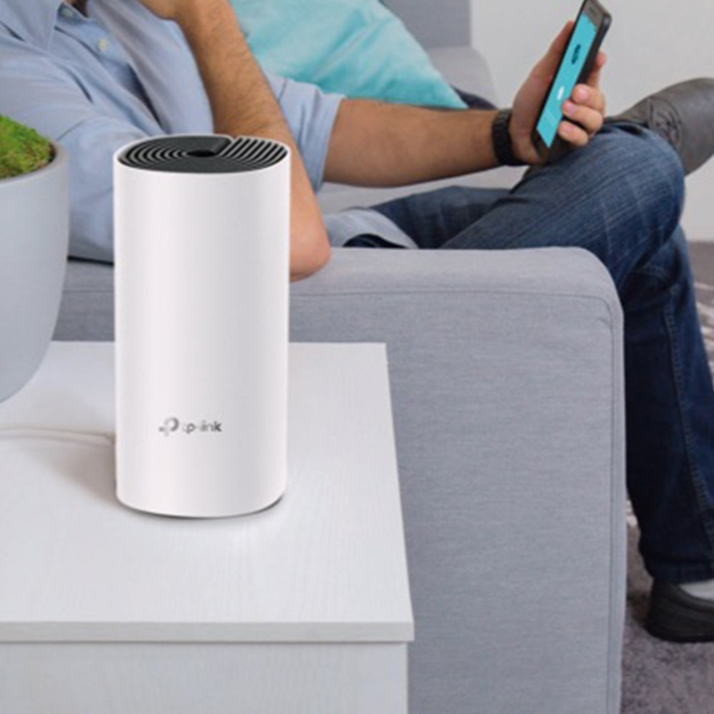 TP-Link Deco E4 (1-pack) Bi-bande (2,4 GHz / 5 GHz) Wi-Fi 5 (802.11ac) Blanc, Gris Interne