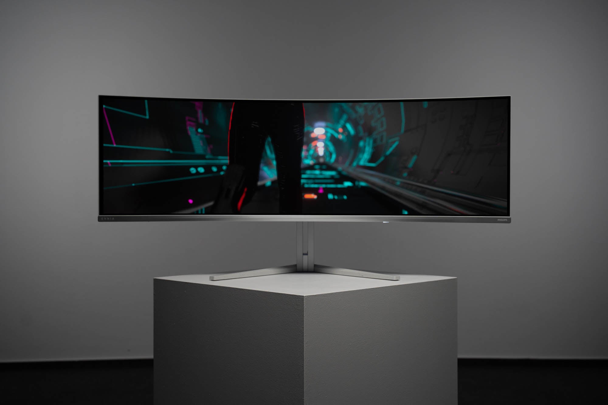 Philips Evnia 8000 49M2C8900/00 écran plat de PC 124,2 cm (48.9") 5120 x 1440 pixels Dual QHD QD-OLED Blanc