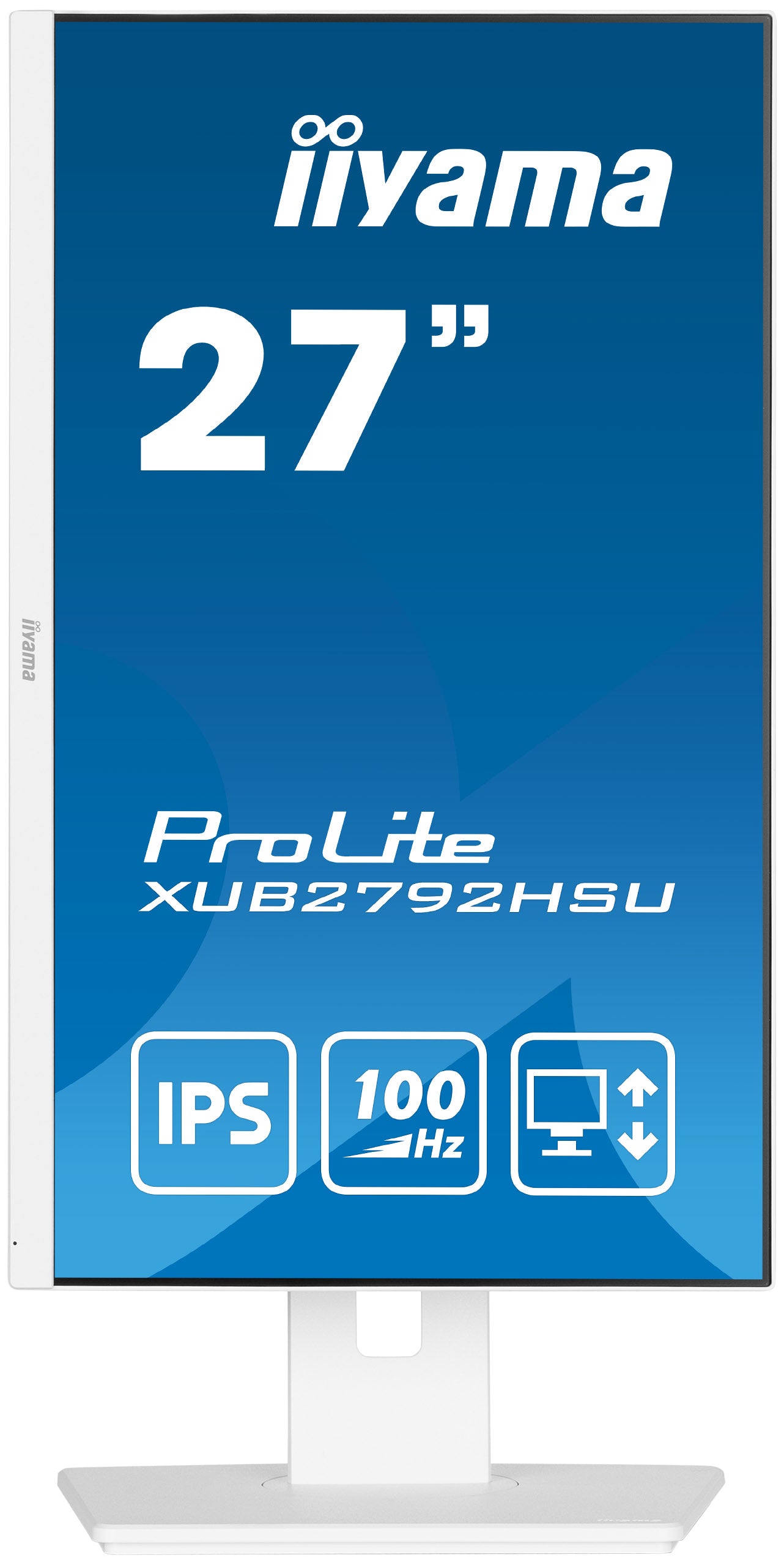 iiyama ProLite XUB2792HSU-W6 LED display 68,6 cm (27") 1920 x 1080 pixels Full HD Blanc
