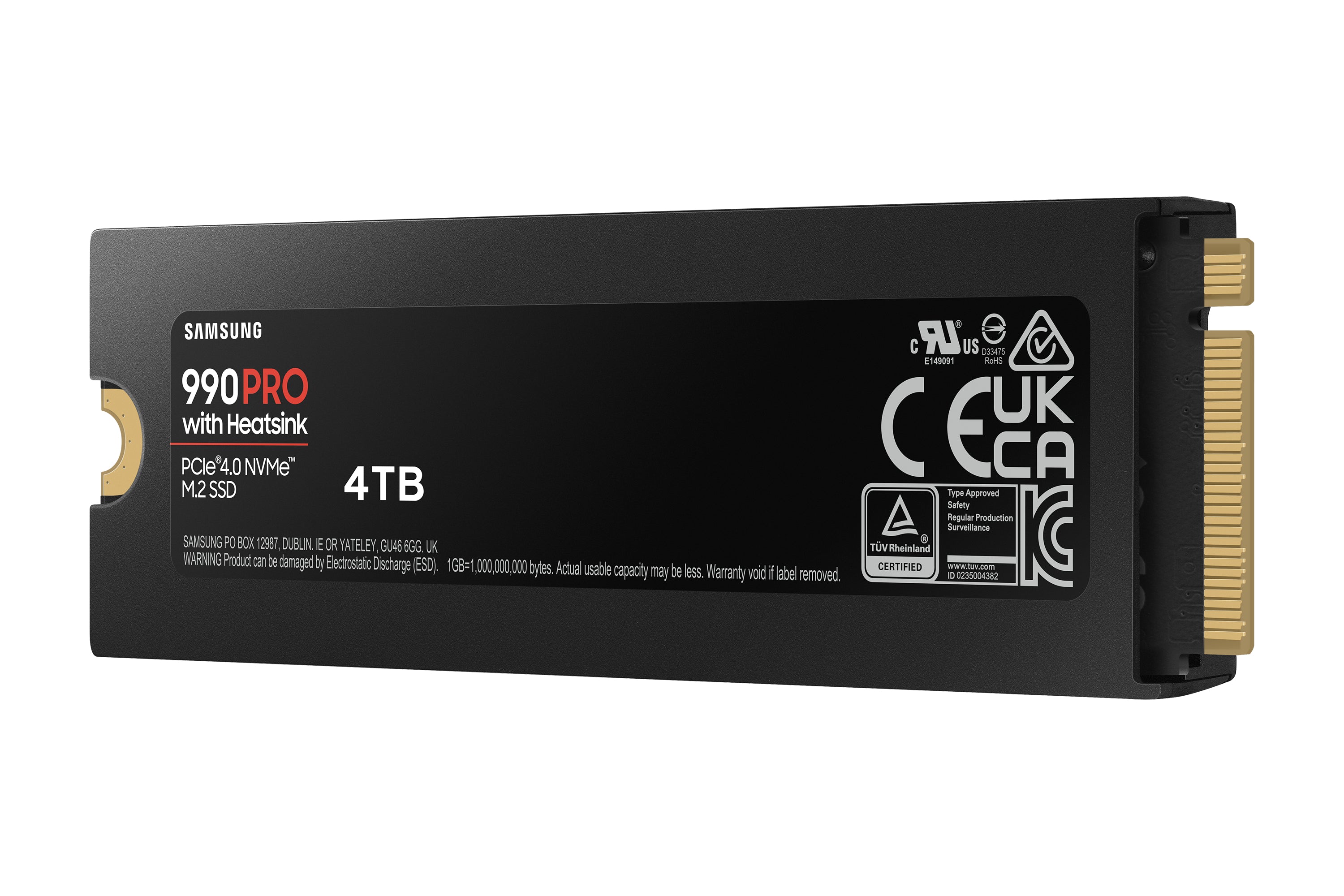 Samsung 990 Pro 4 To M.2 PCI Express 4.0 NVMe V-NAND TLC