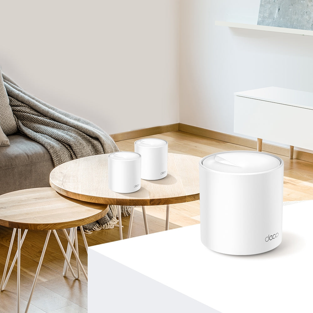 TP-Link Deco X60 Bi-bande (2,4 GHz / 5 GHz) Wi-Fi 6 (802.11ax) Blanc 2 Interne