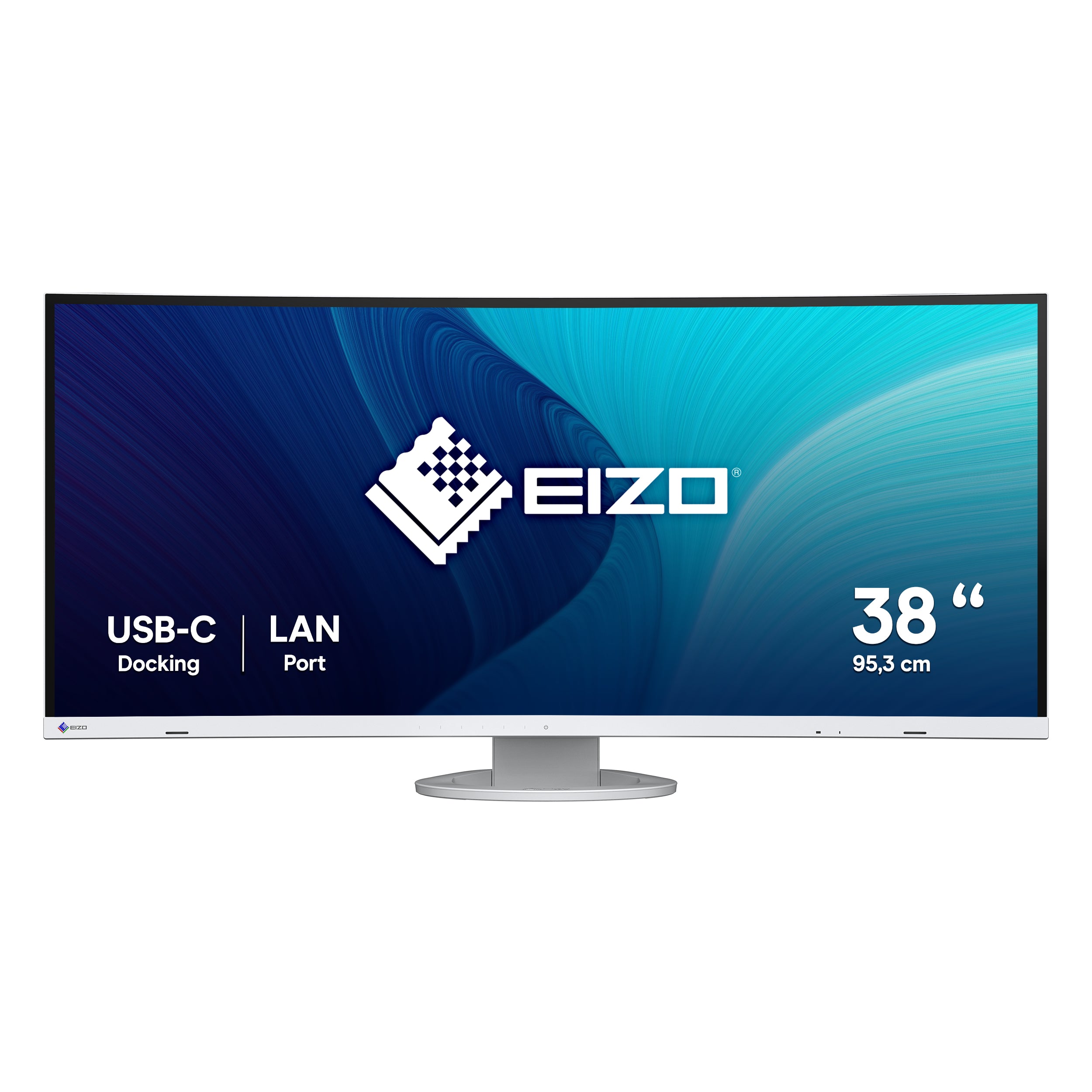 EIZO FlexScan EV3895-WT LED display 95,2 cm (37.5") 3840 x 1600 pixels UltraWide Quad HD+ Blanc