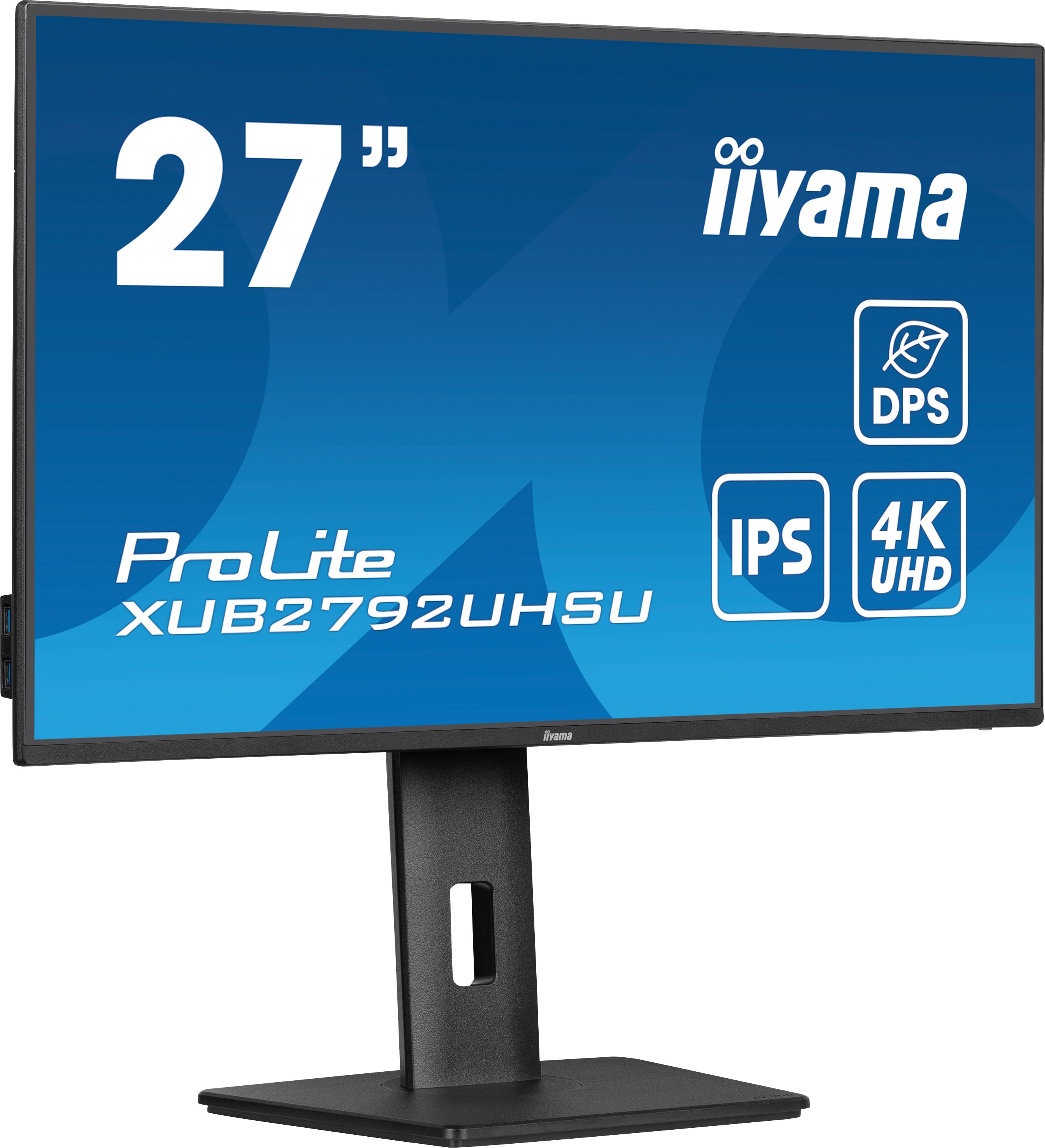 iiyama ProLite XUB2792UHSU-B6 écran plat de PC 68,6 cm (27") 3840 x 2160 pixels 4K Ultra HD LED Noir