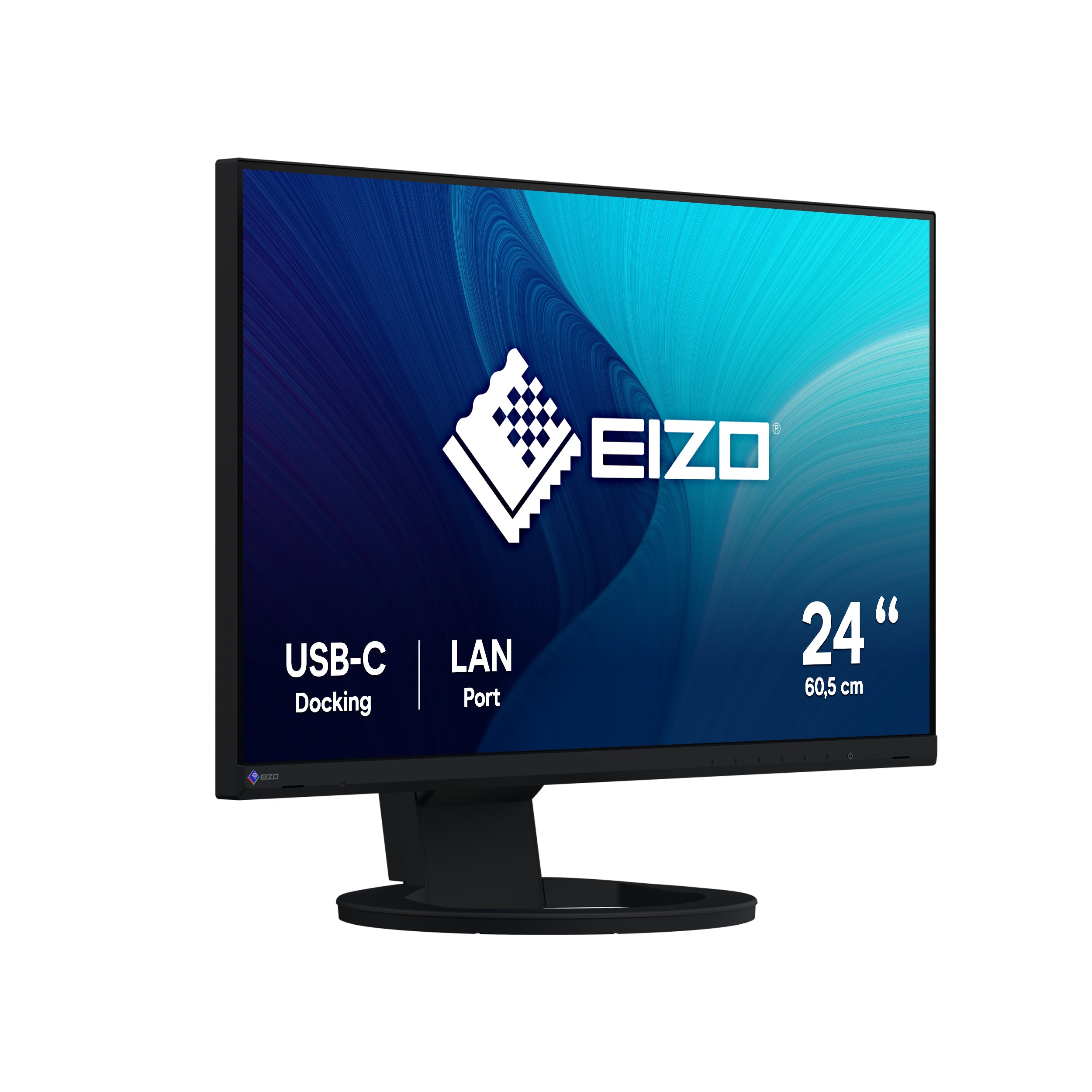 EIZO FlexScan EV2490-BK LED display 60,5 cm (23.8") 1920 x 1080 pixels Full HD Noir