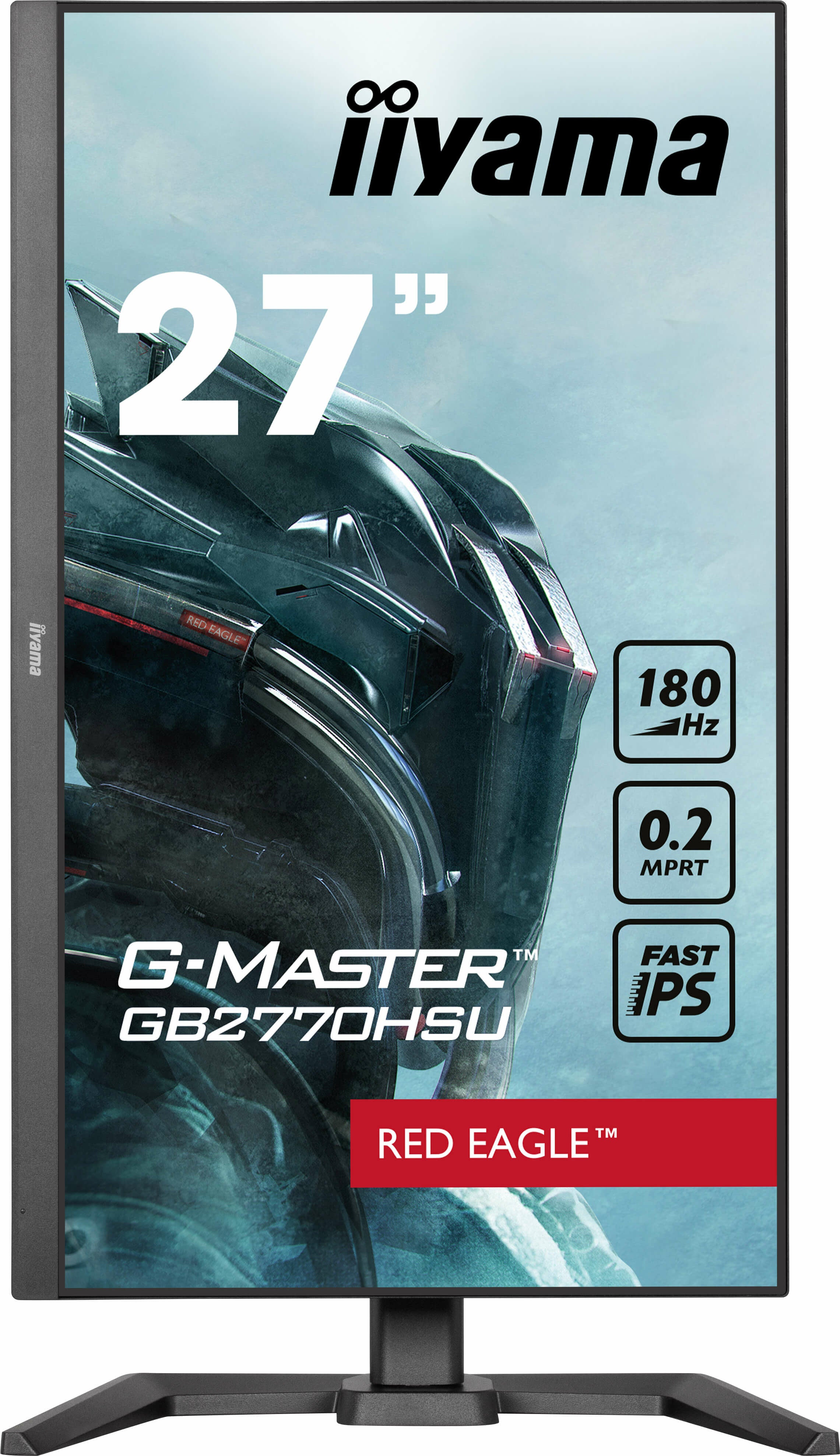 iiyama G-MASTER GB2770HSU-B6 écran plat de PC 68,6 cm (27") 1920 x 1080 pixels Full HD LCD Noir