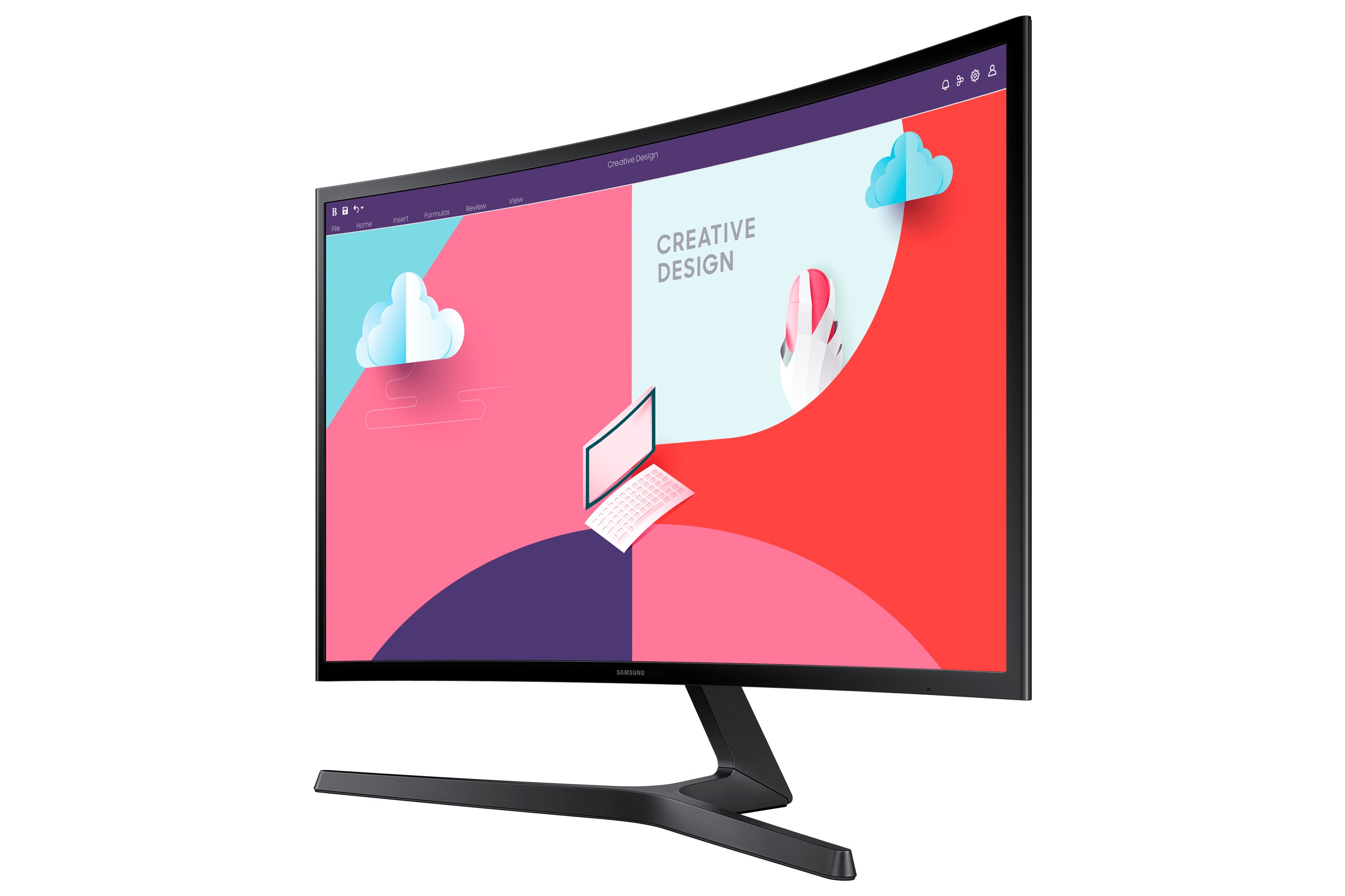 Samsung S36C LED display 61 cm (24") 1920 x 1080 pixels Full HD Noir