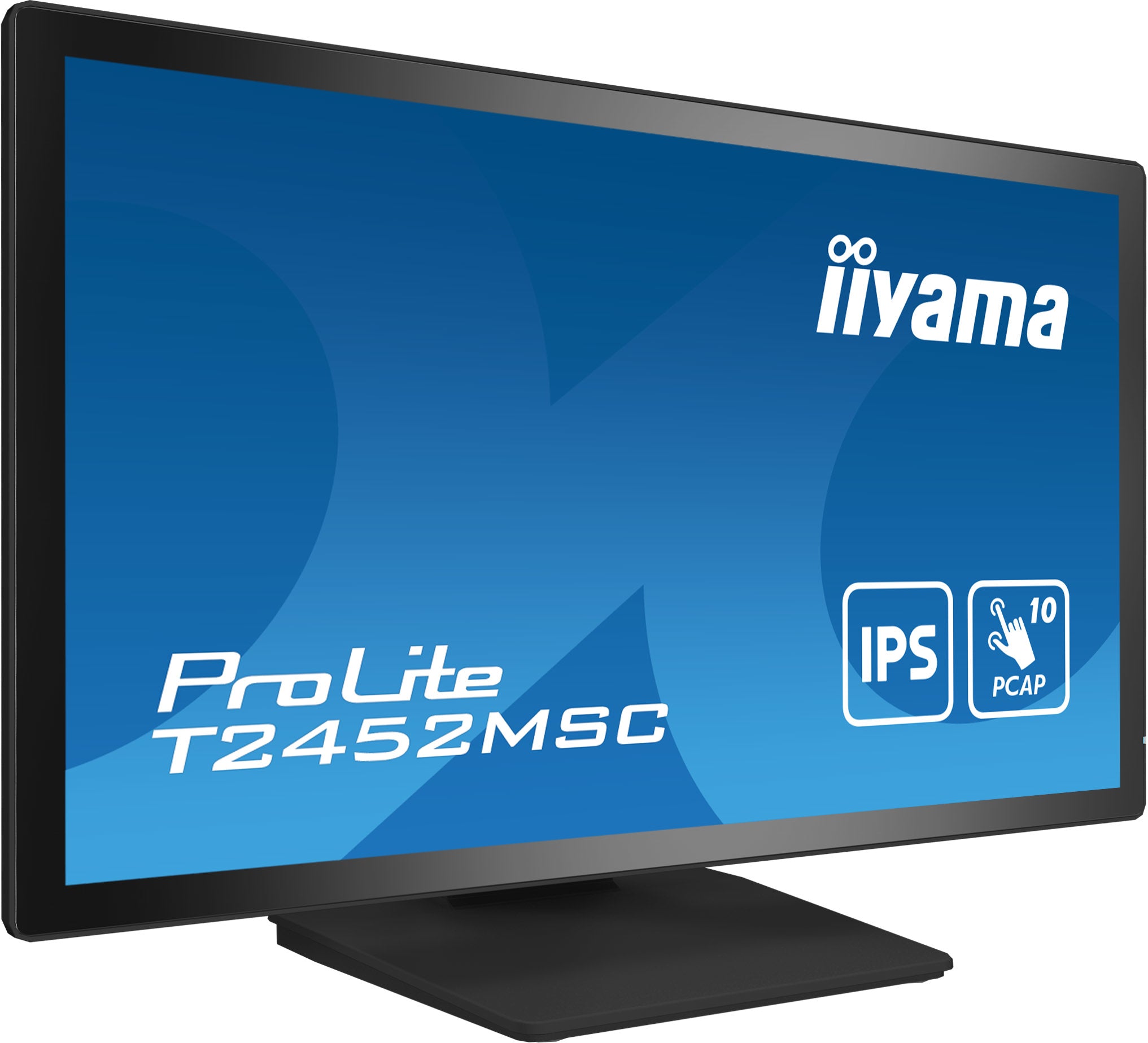 iiyama ProLite T2452MSC-B1 écran plat de PC 60,5 cm (23.8") 1920 x 1080 pixels Full HD LCD Écran tactile Multi-utilisateur Noir