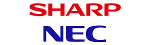 logo sharp nec