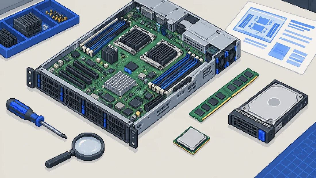 RAM, disques, processeurs : vérifier la compatibilité serveur
