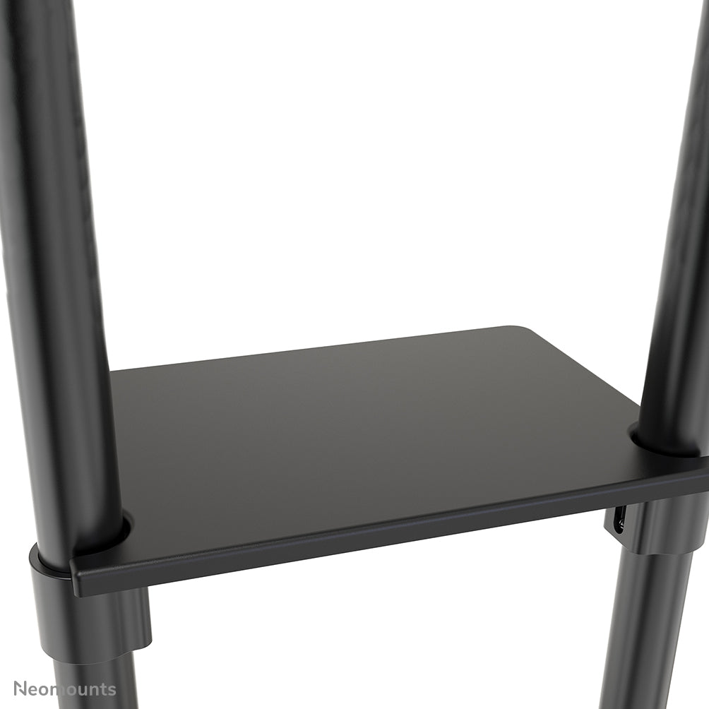 Neomounts NS-M1250BLACK Support au sol pour écran 37-70" - rotatif - étagère multimédia incluse