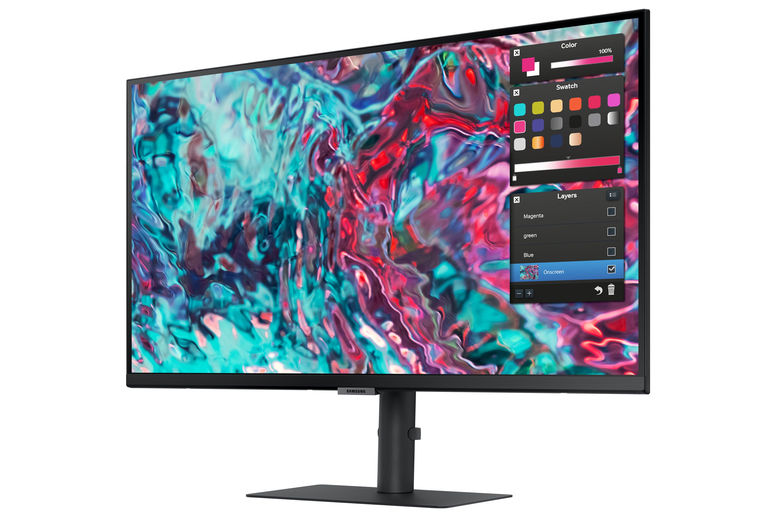 Samsung S80TB LED display 68,6 cm (27") 3840 x 2160 pixels 4K Ultra HD Noir