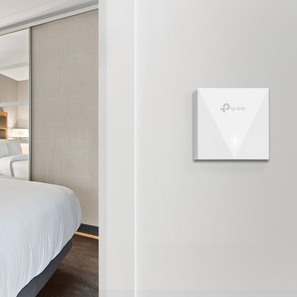 TP-Link Omada EAP650-Wall 3000 Mbit/s Blanc Connexion Ethernet, supportant l'alimentation via ce port (PoE)