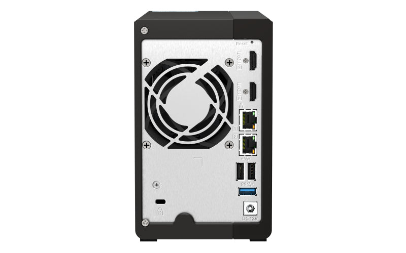 QNAP TS-253E NAS Tower Intel® Celeron® J6412 8 Go 0 To QNAP QTS Noir