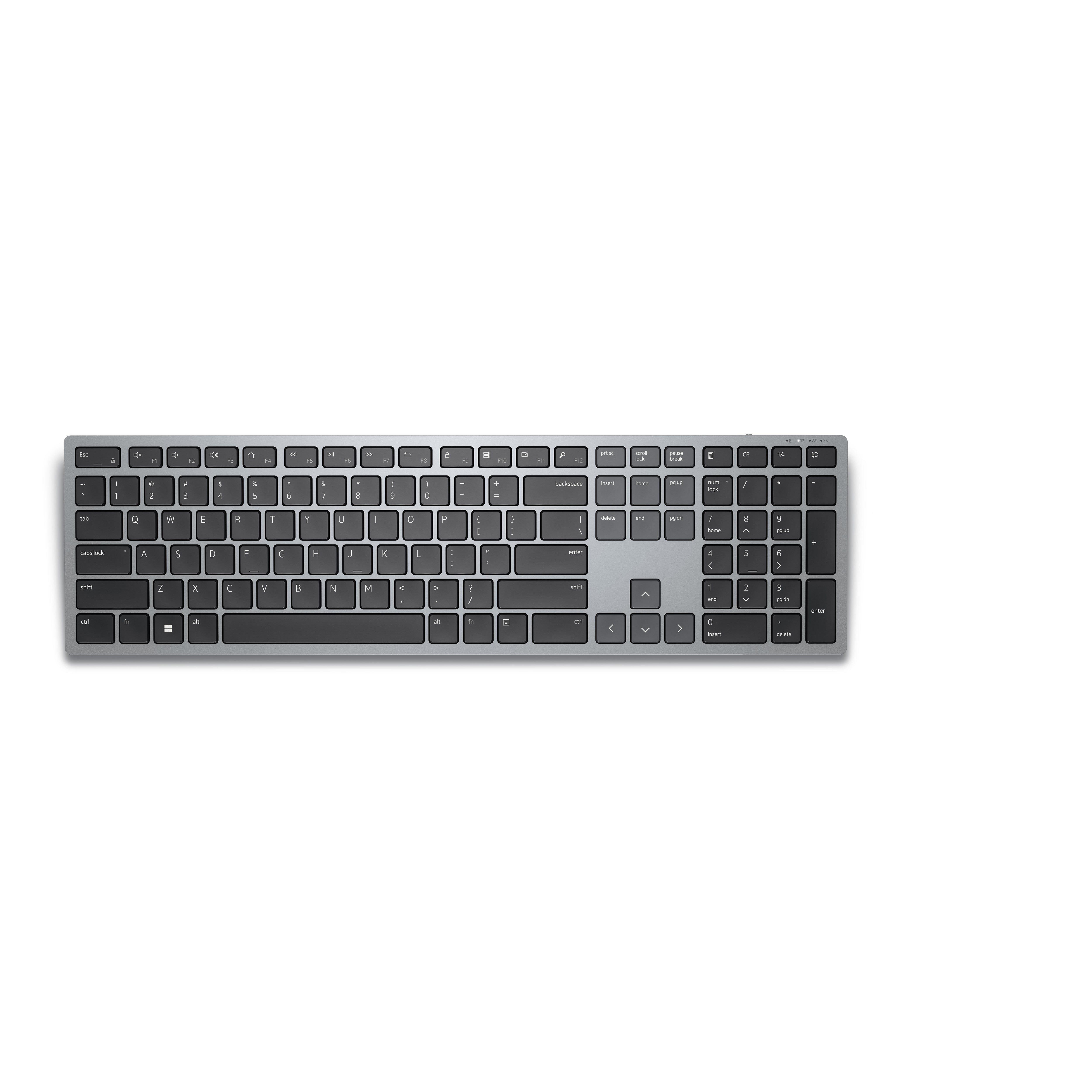 DELL KB700 clavier Bureau Bluetooth QWERTY Espagnole Gris