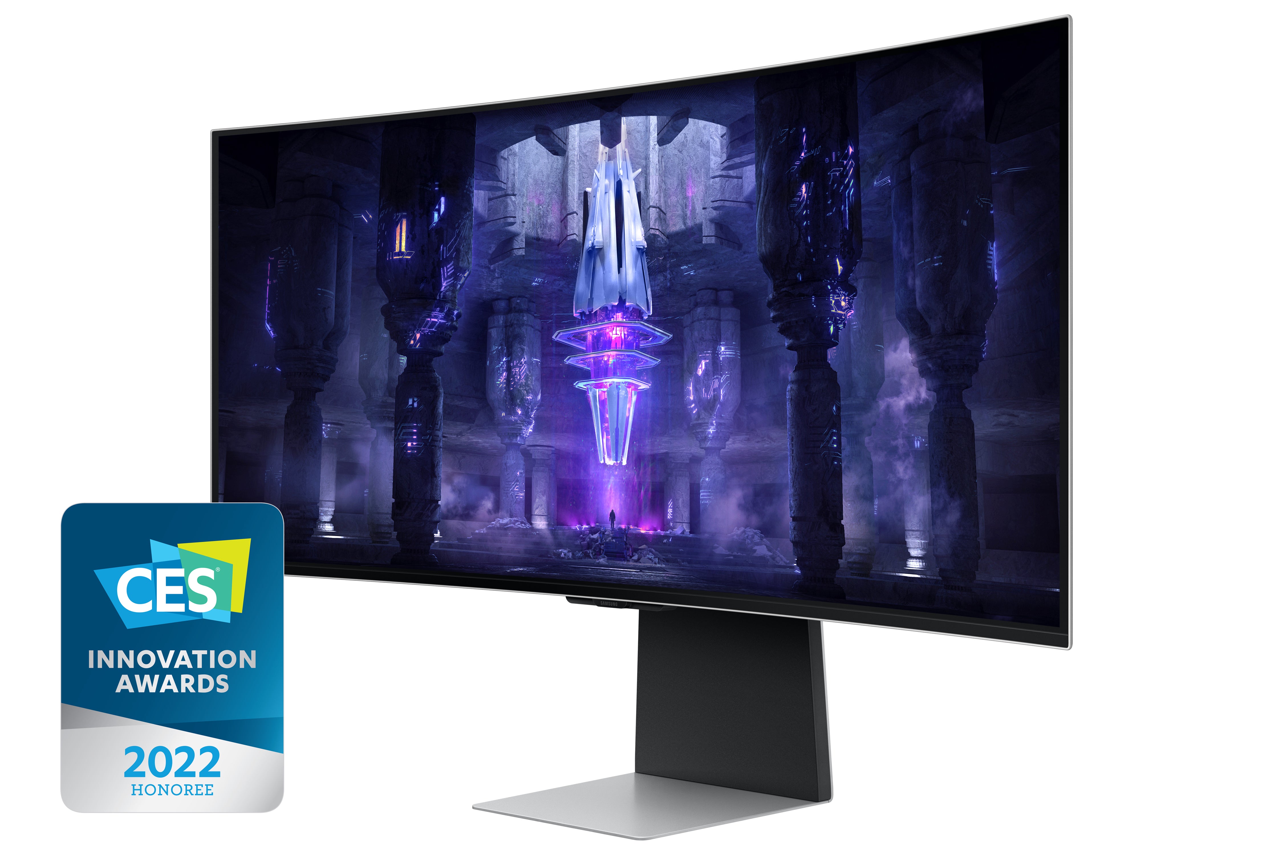 Samsung G85SB écran plat de PC 86,4 cm (34") 3440 x 1440 pixels UltraWide Quad HD OLED Argent