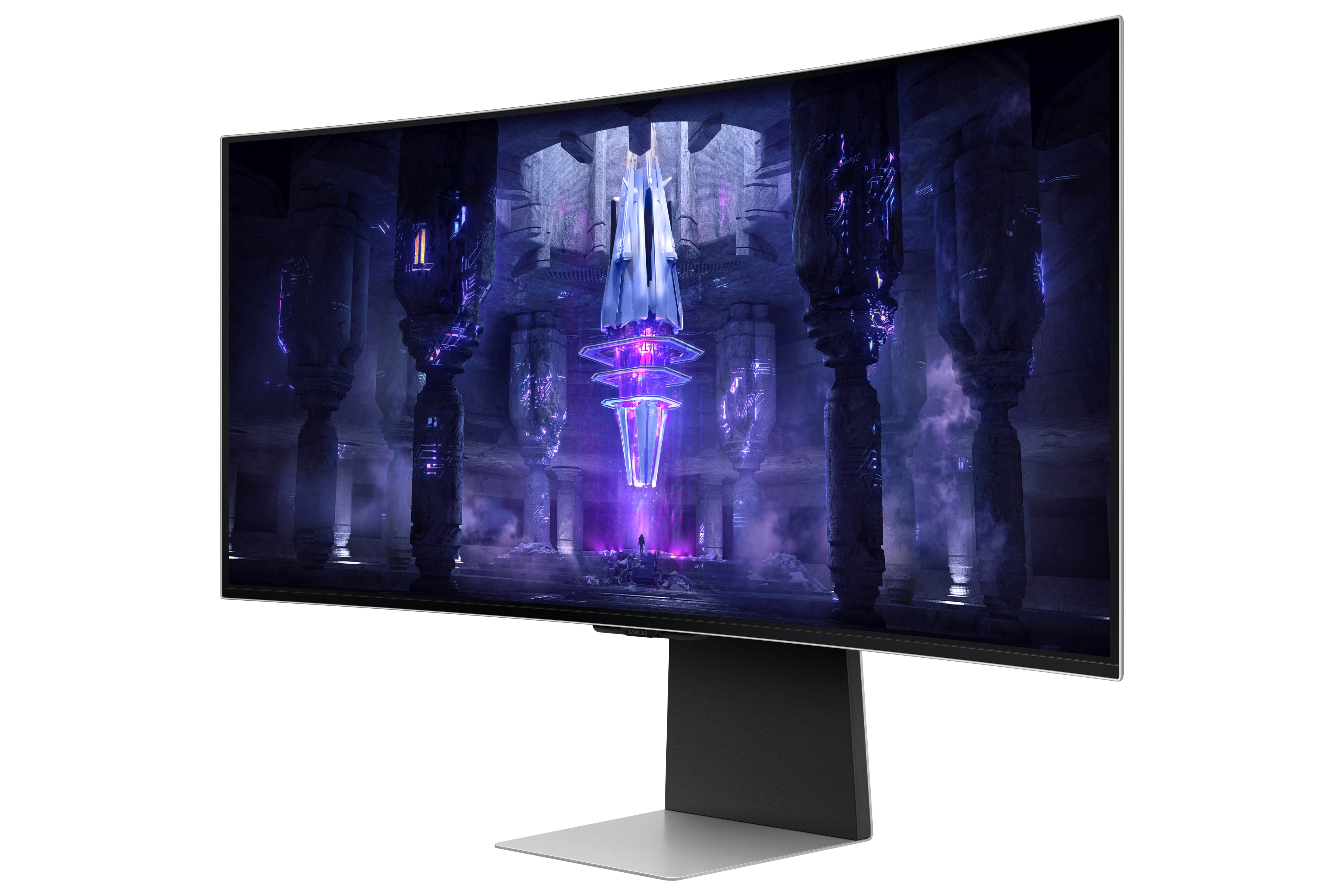 Samsung G85SB écran plat de PC 86,4 cm (34") 3440 x 1440 pixels UltraWide Quad HD OLED Argent