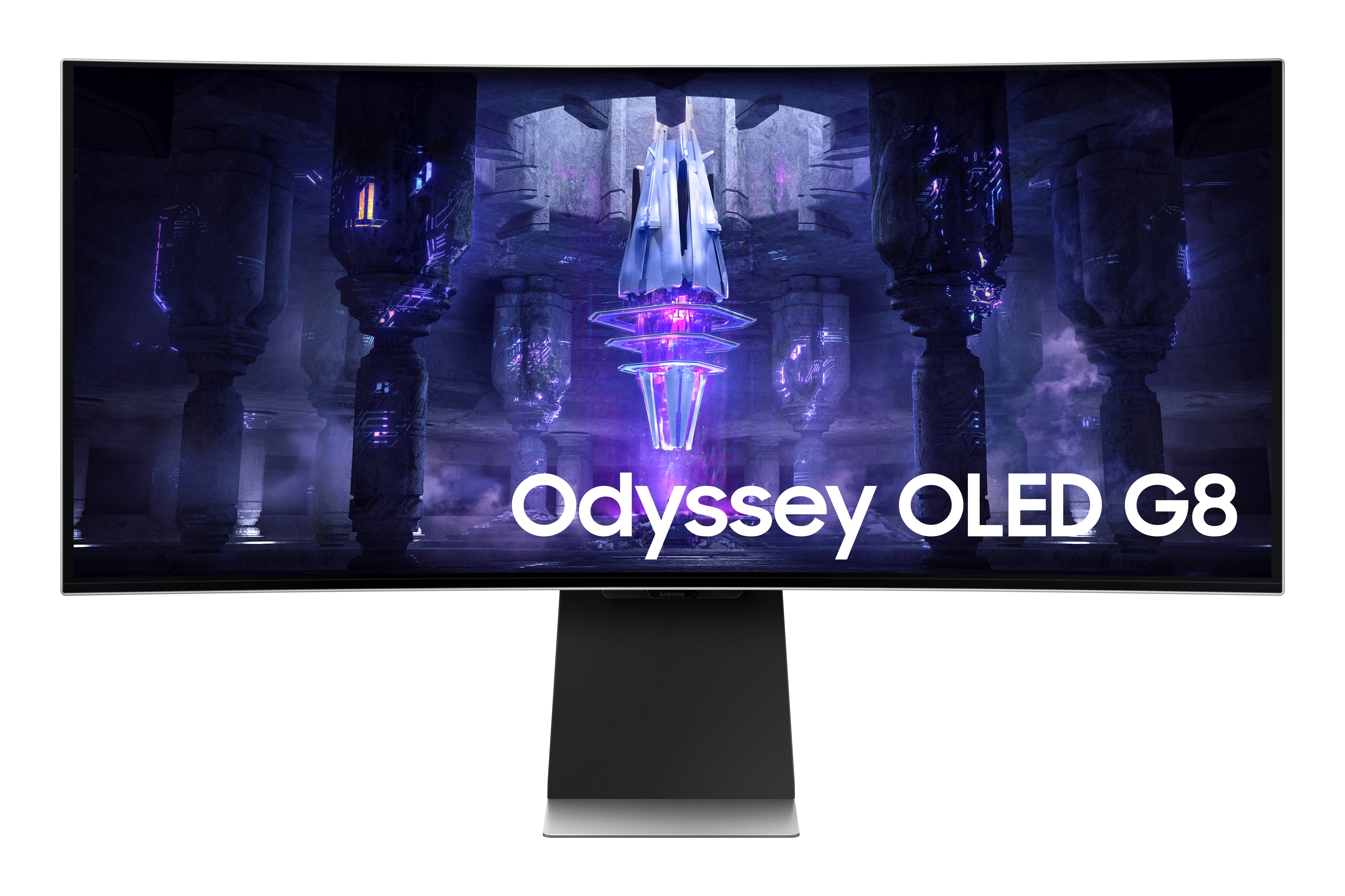 Samsung G85SB écran plat de PC 86,4 cm (34") 3440 x 1440 pixels UltraWide Quad HD OLED Argent