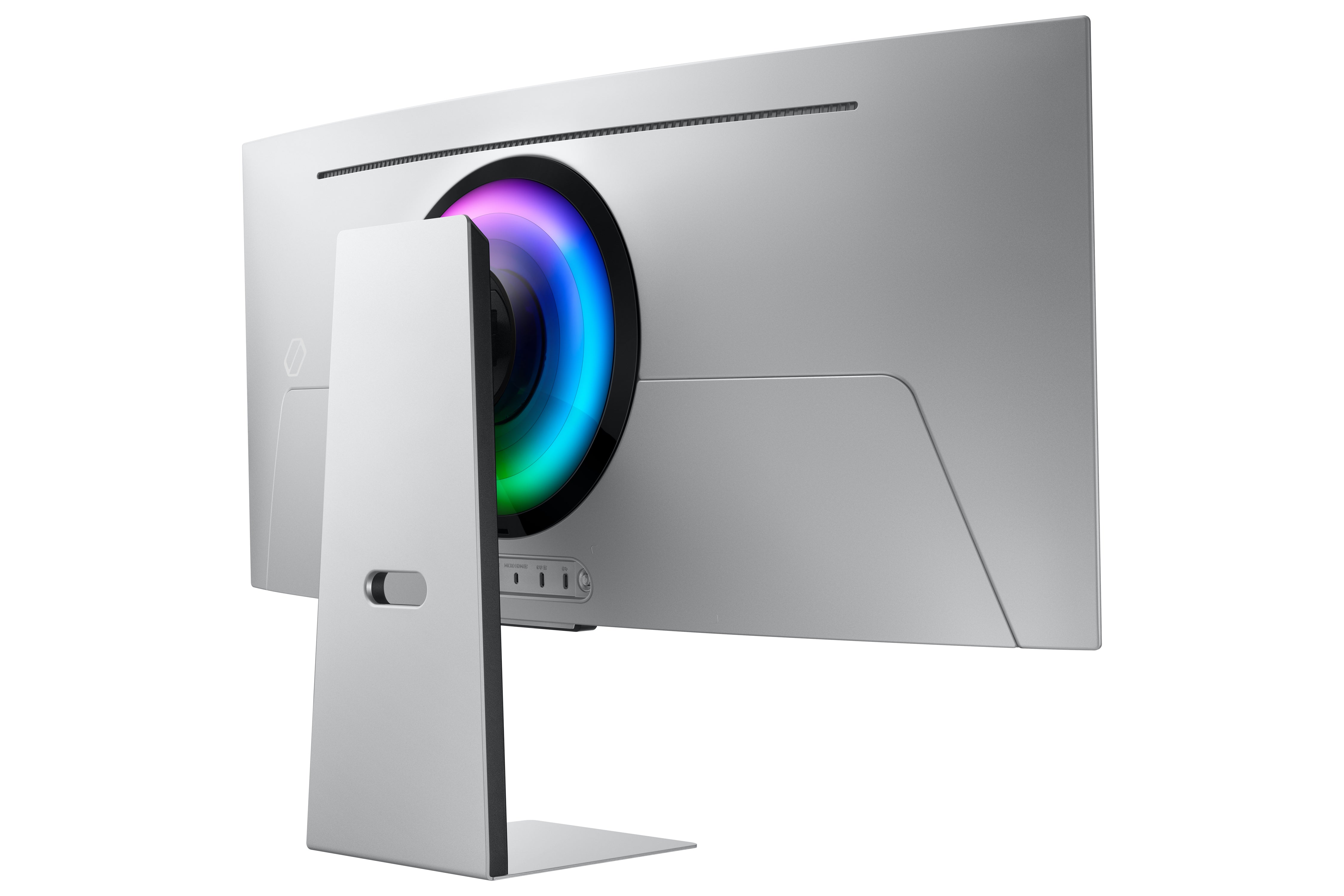 Samsung G85SB écran plat de PC 86,4 cm (34") 3440 x 1440 pixels UltraWide Quad HD OLED Argent