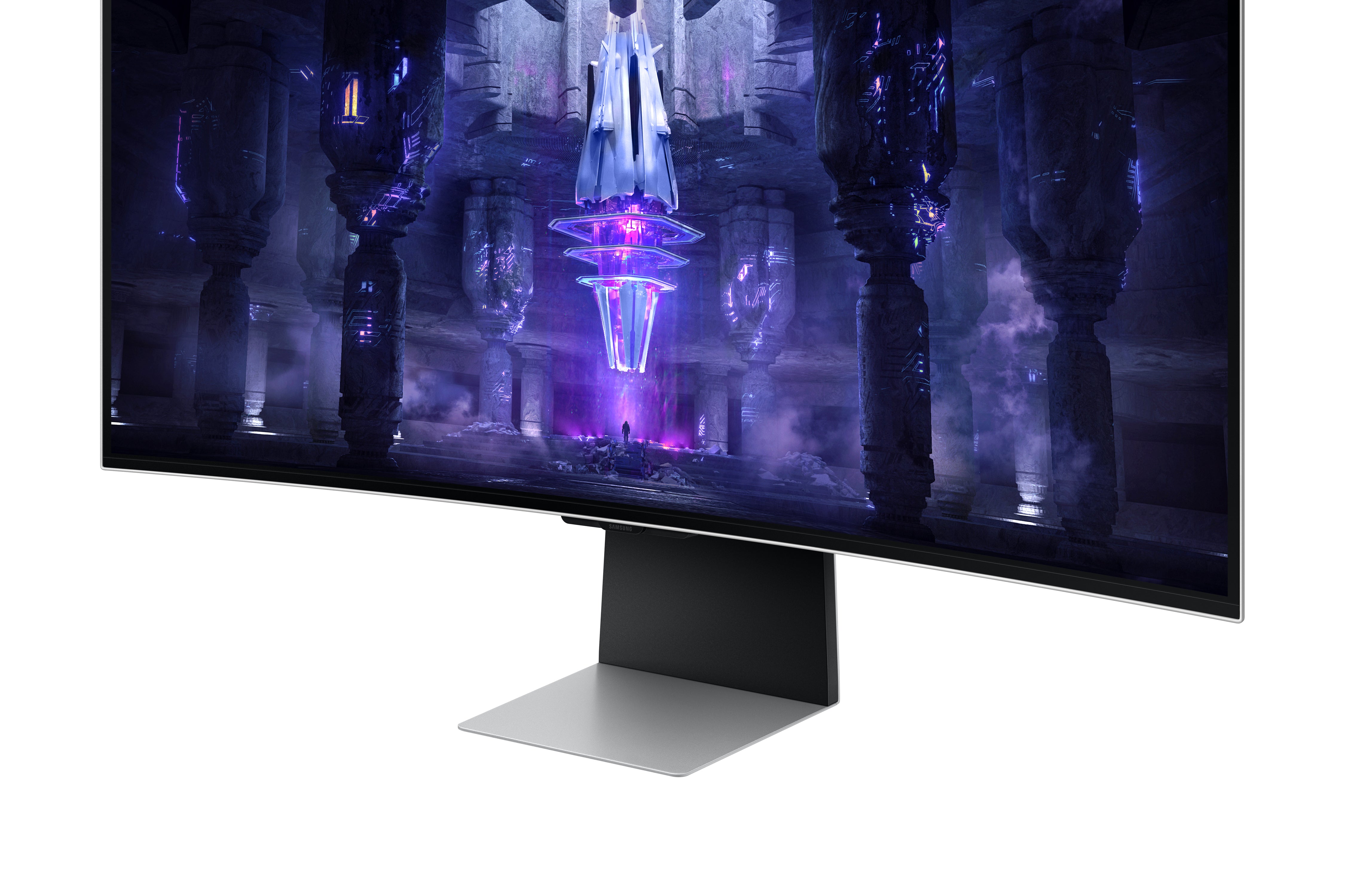 Samsung G85SB écran plat de PC 86,4 cm (34") 3440 x 1440 pixels UltraWide Quad HD OLED Argent