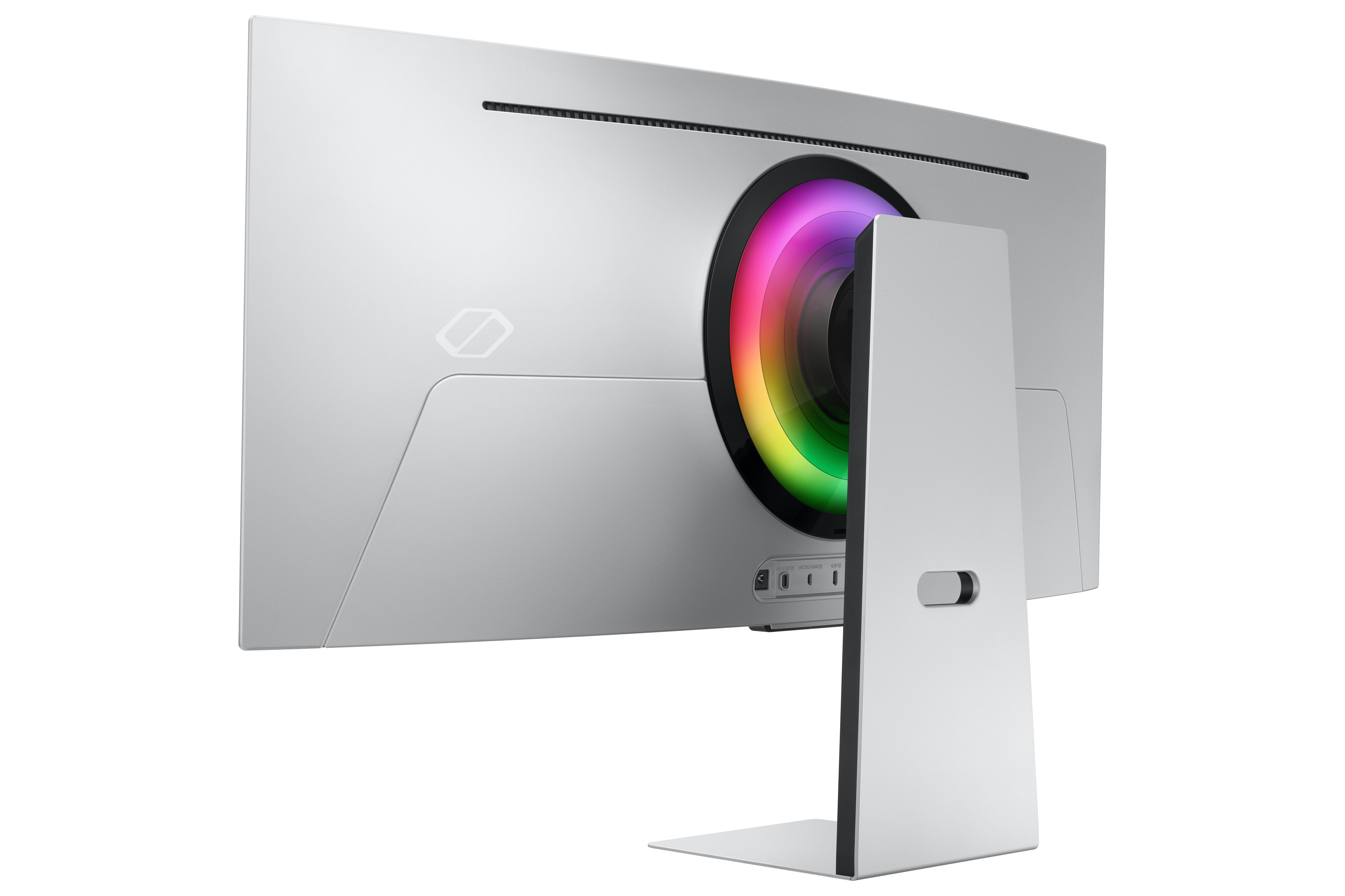Samsung G85SB écran plat de PC 86,4 cm (34") 3440 x 1440 pixels UltraWide Quad HD OLED Argent