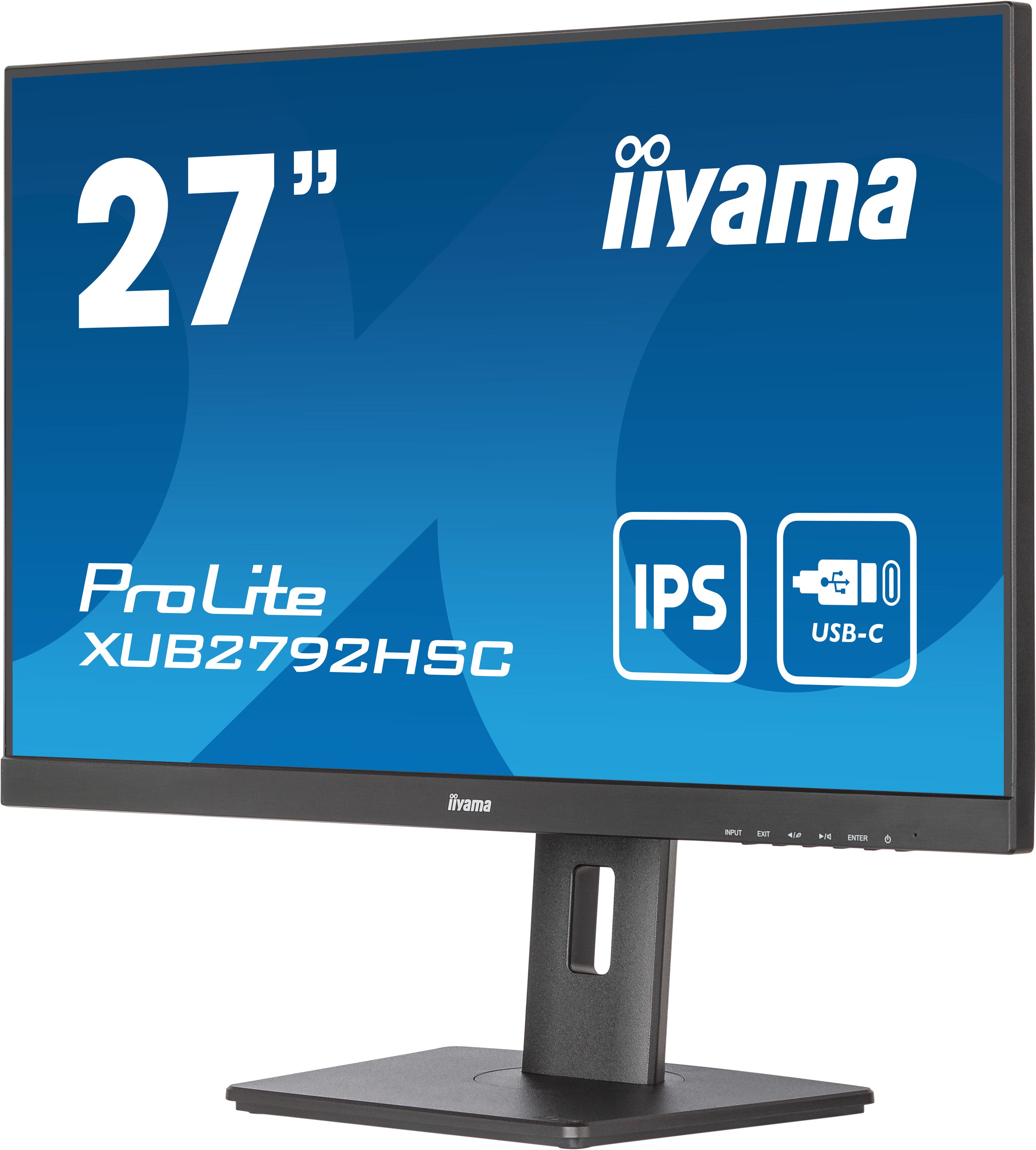iiyama ProLite XUB2792HSC-B5 LED display 68,6 cm (27") 1920 x 1080 pixels Full HD Noir