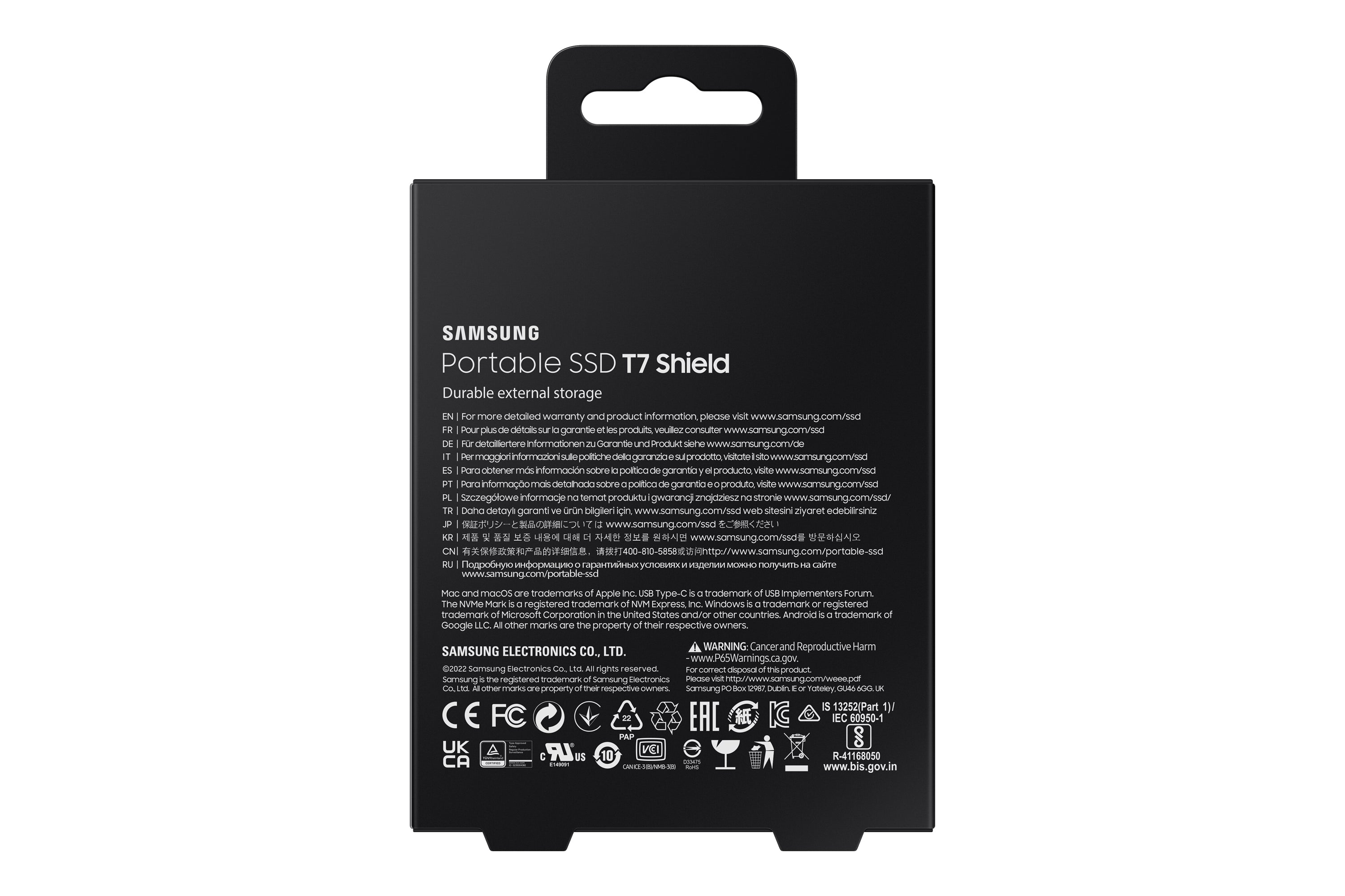 Samsung MU-PE4T0S 4 To USB Type-C 3.2 Gen 2 (3.1 Gen 2) Noir