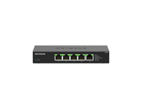 NETGEAR MS305-100EUS commutateur réseau Non-géré 2.5G Ethernet (100/1000/2500) Noir