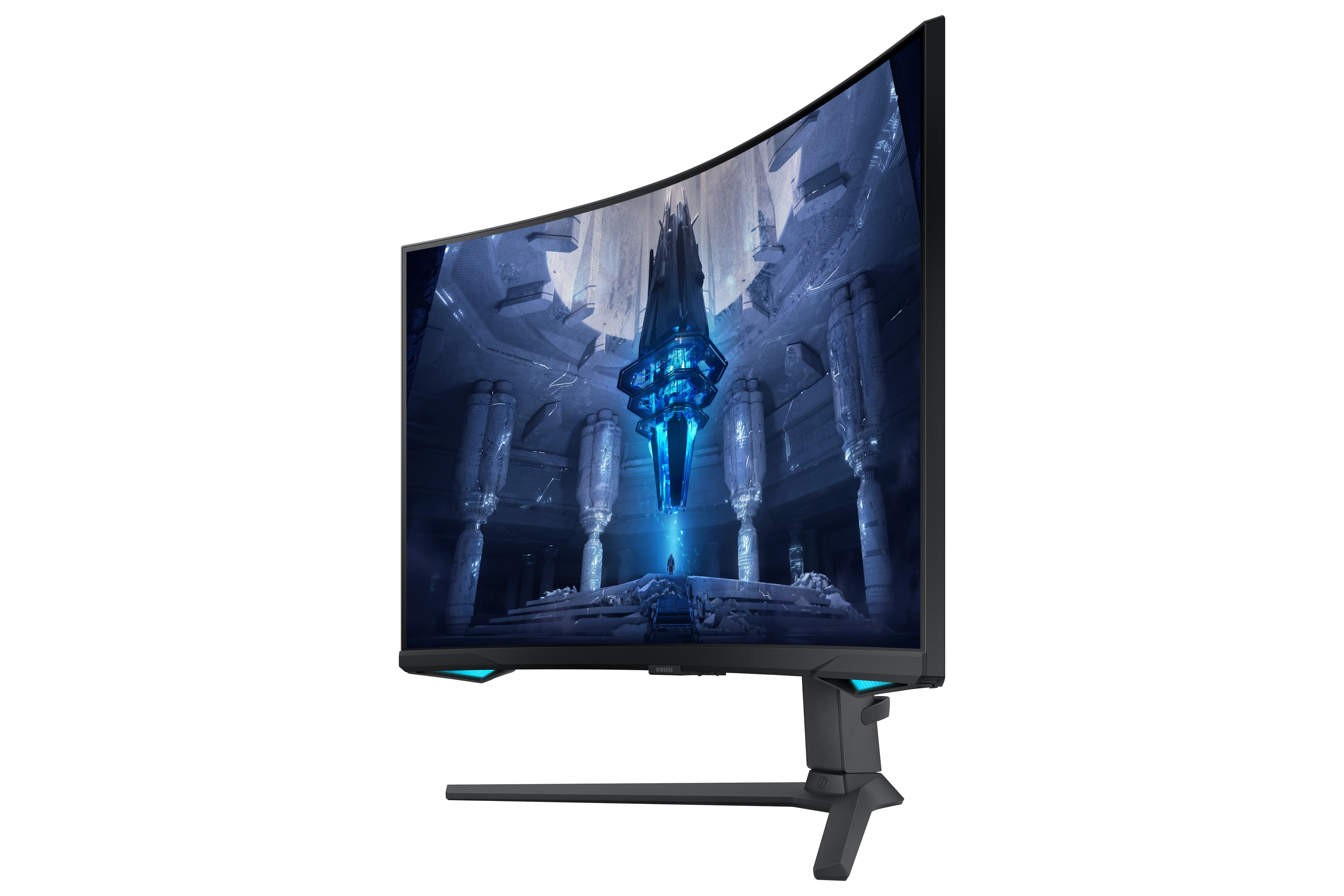 Samsung G75NB écran plat de PC 81,3 cm (32") 3840 x 2160 pixels 4K Ultra HD LED Noir
