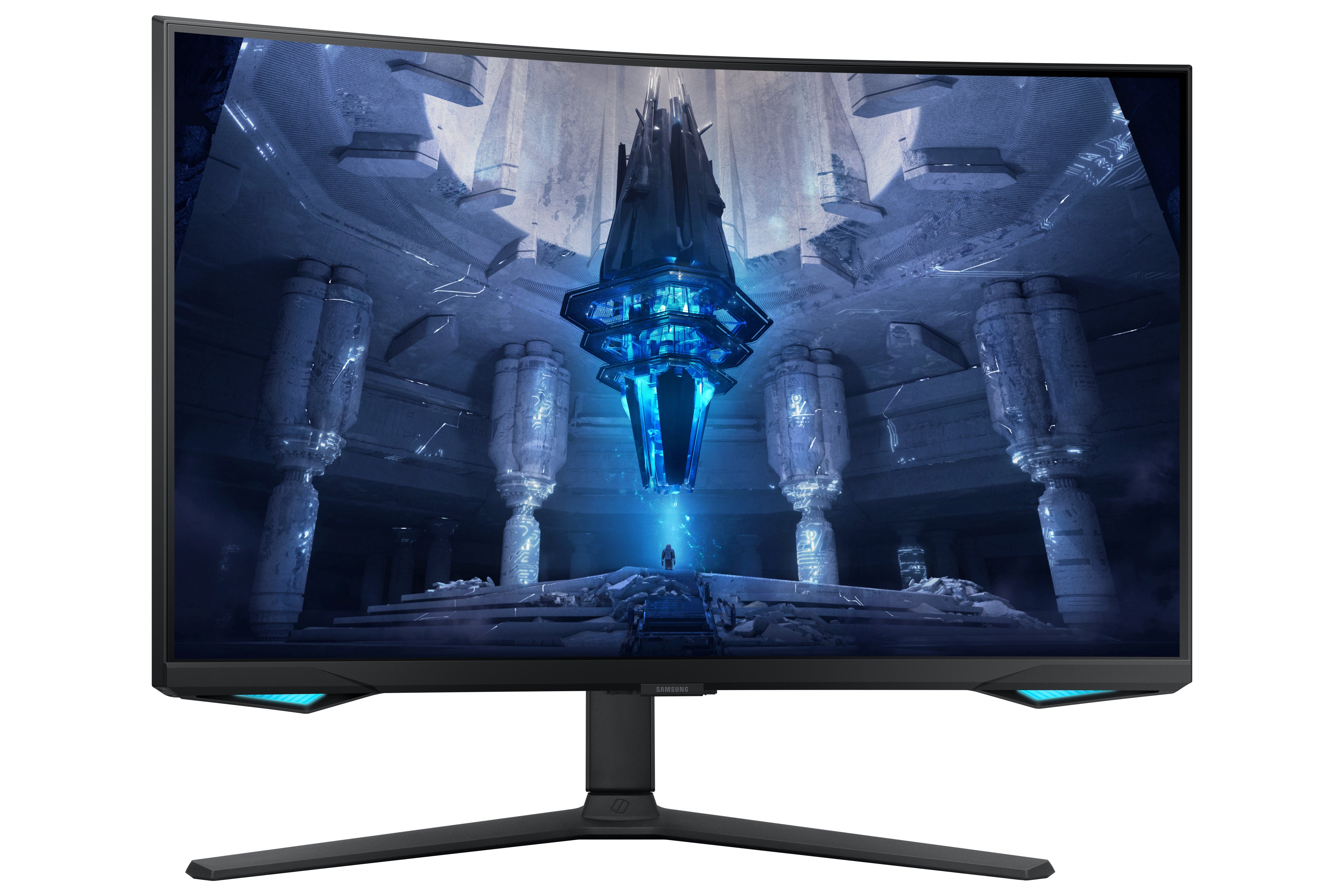 Samsung G75NB écran plat de PC 81,3 cm (32") 3840 x 2160 pixels 4K Ultra HD LED Noir