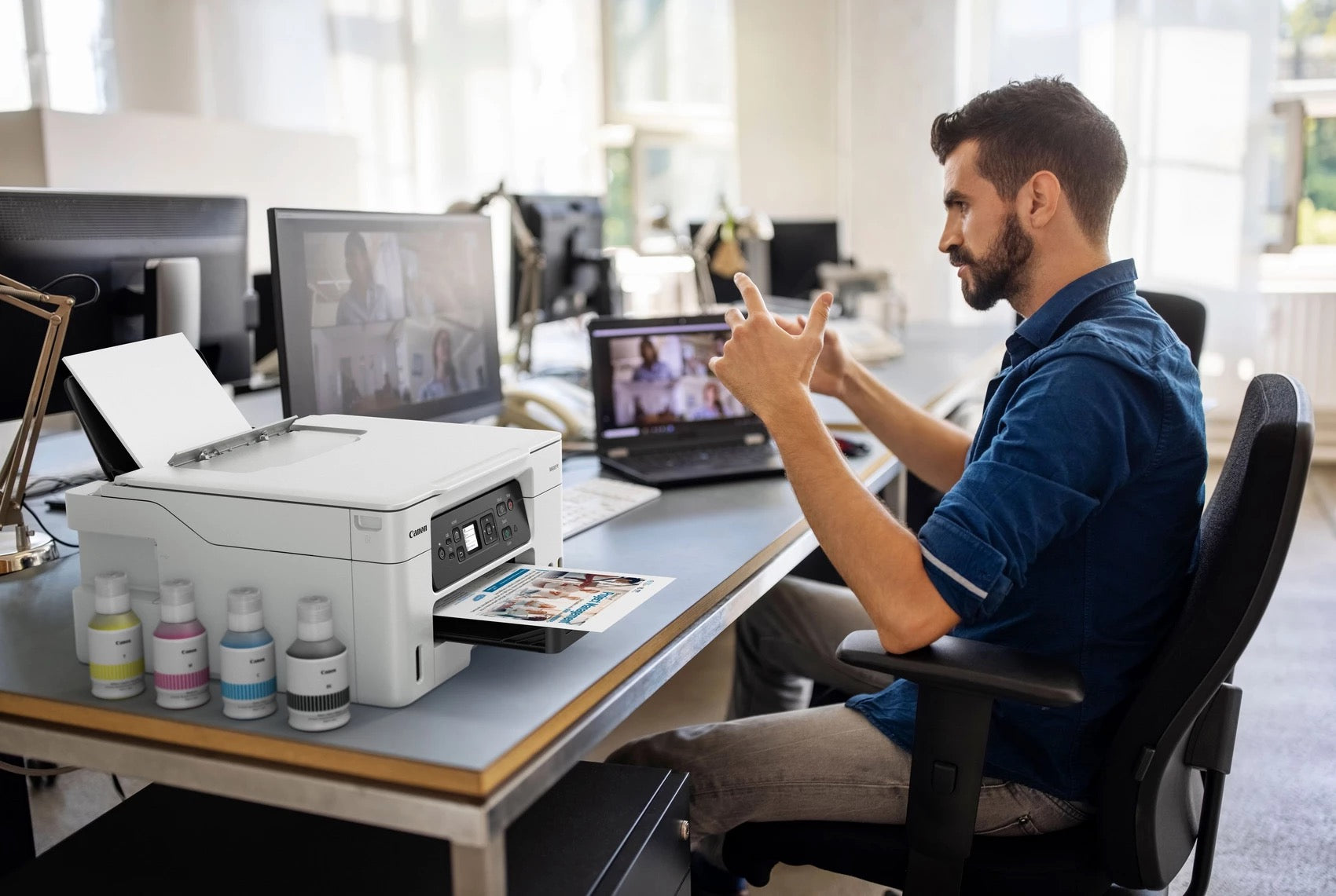Canon MAXIFY GX3050 Jet d'encre A4 600 x 1200 DPI Wifi