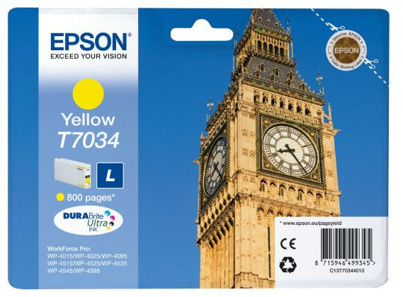 Epson Big Ben Encre Jaune L " " (800 p)