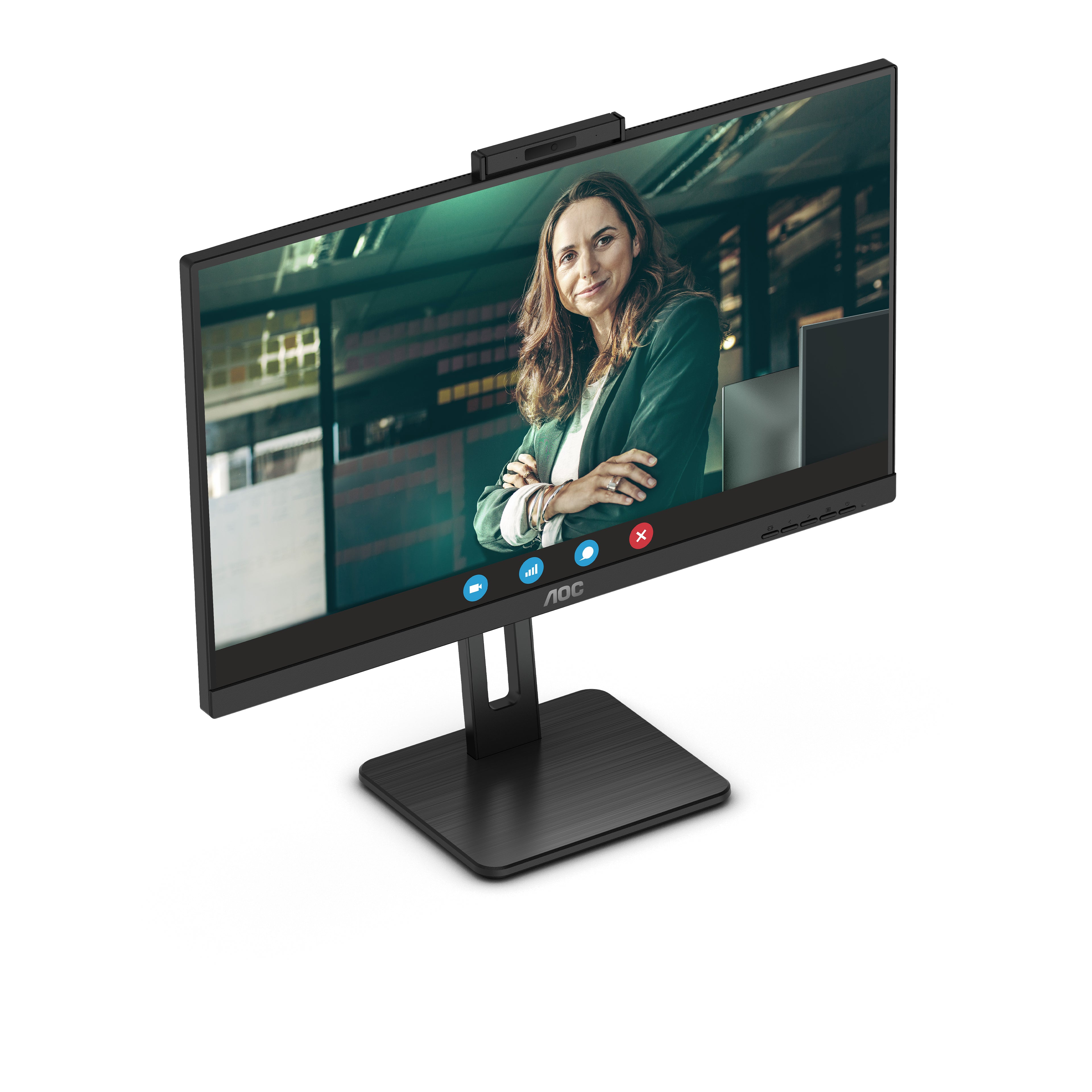 AOC 24P3QW écran plat de PC 60,5 cm (23.8") 1920 x 1080 pixels Full HD Noir