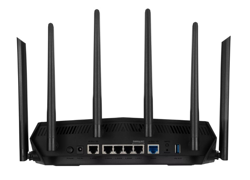 ASUS TUF Gaming AX6000 (TUF-AX6000) routeur sans fil Gigabit Ethernet Bi-bande (2,4 GHz / 5 GHz) Noir