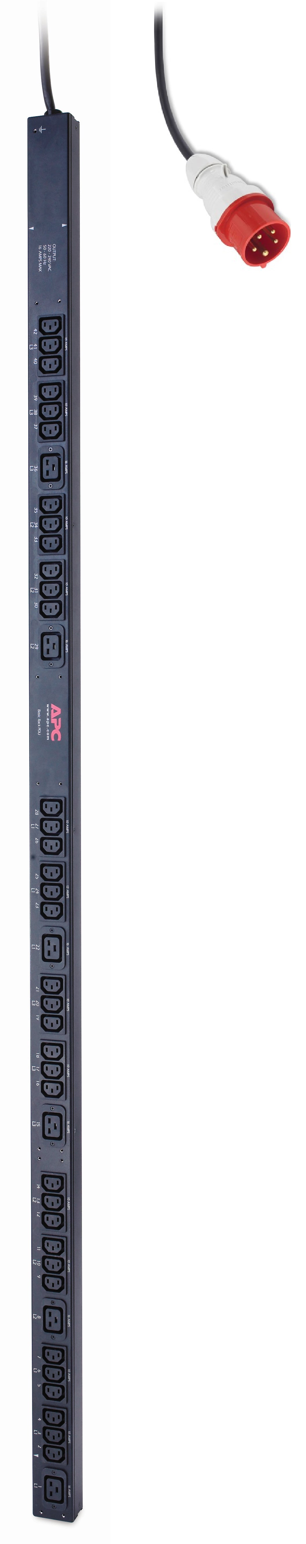 APC , Rack PDU Basic 11 kW, 230V, (36) C13 & (6) C19