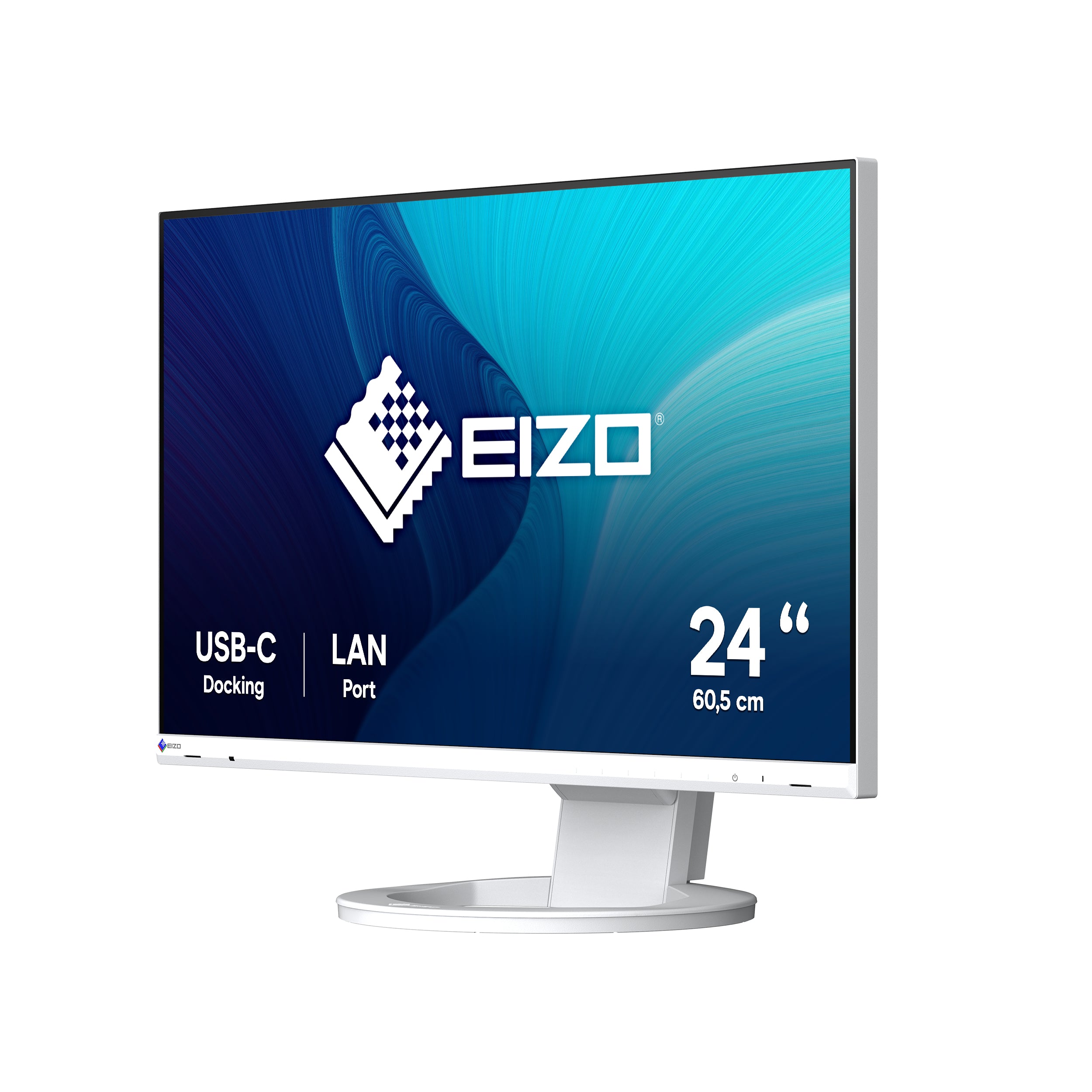 EIZO FlexScan EV2490-WT LED display 60,5 cm (23.8") 1920 x 1080 pixels Full HD Blanc