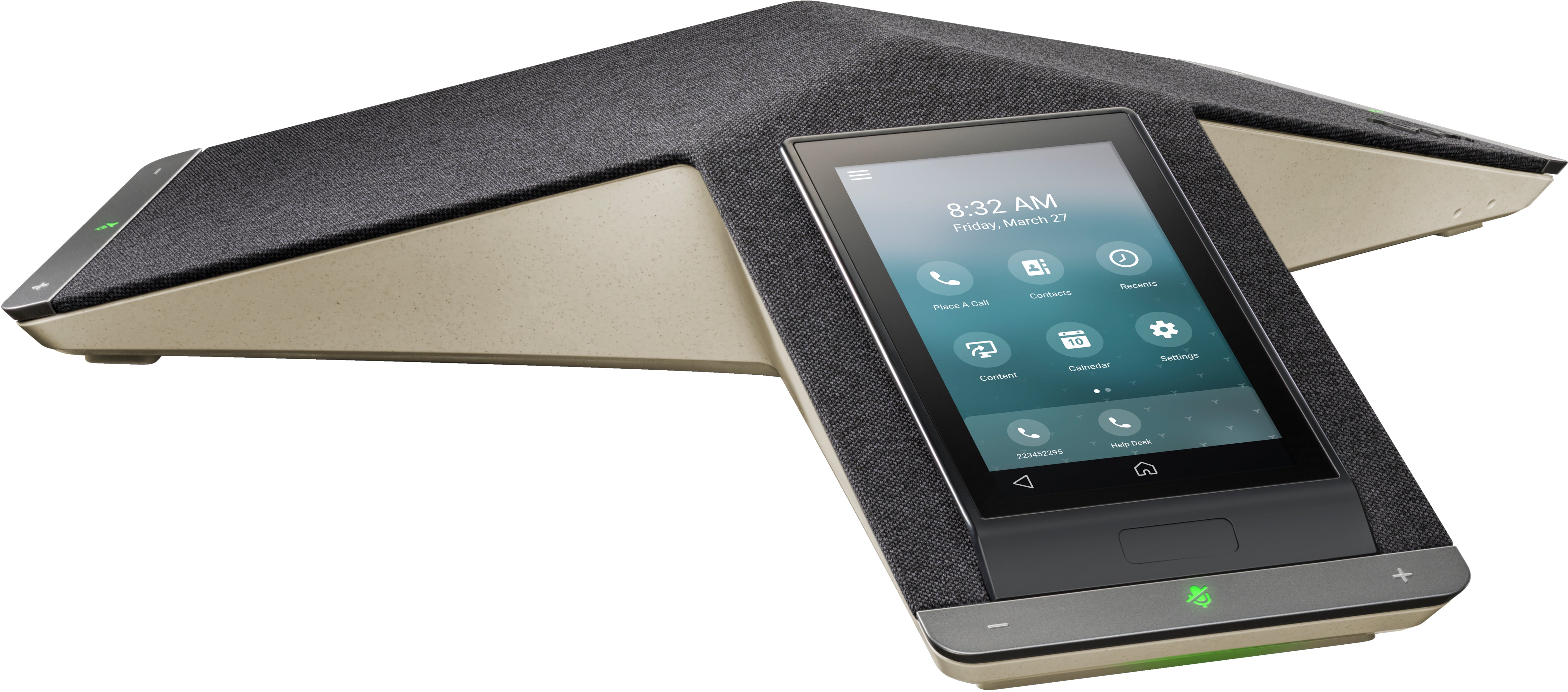 POLY Téléphone de conférence IP Trio C60, radio complète et compatible PoE