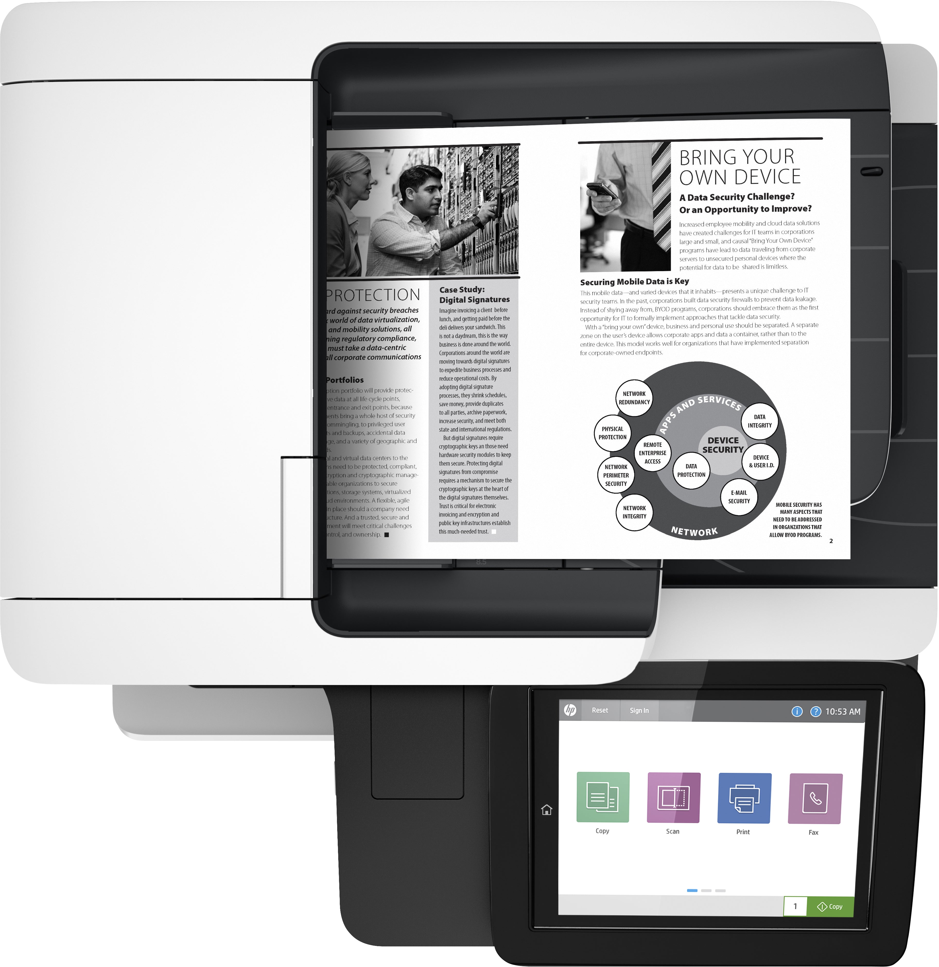 HP LaserJet Enterprise Imprimante multifonction M528dn
